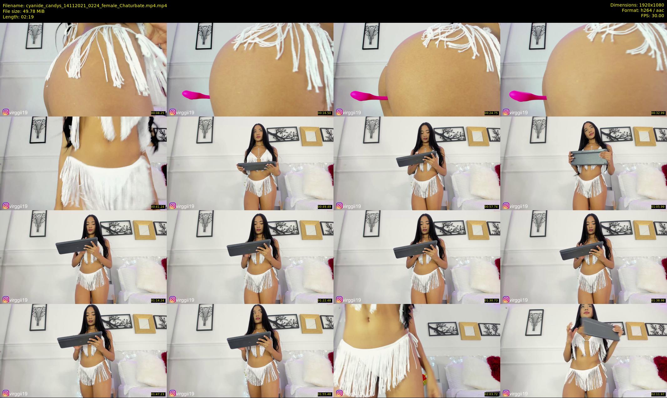 cyanide_candys — 3 minute Chaturbate female cam show recording, 1080p, Nov 14, 2021
