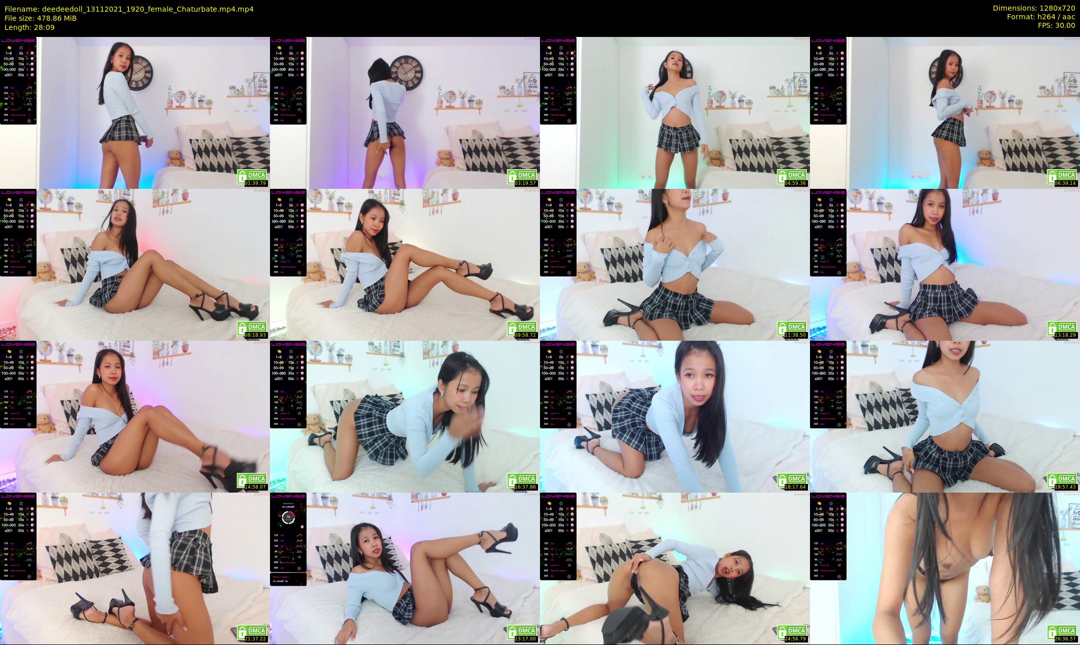 deedeedoll — 29 minute Chaturbate female cam show recording, 720p, Nov 13, 2021