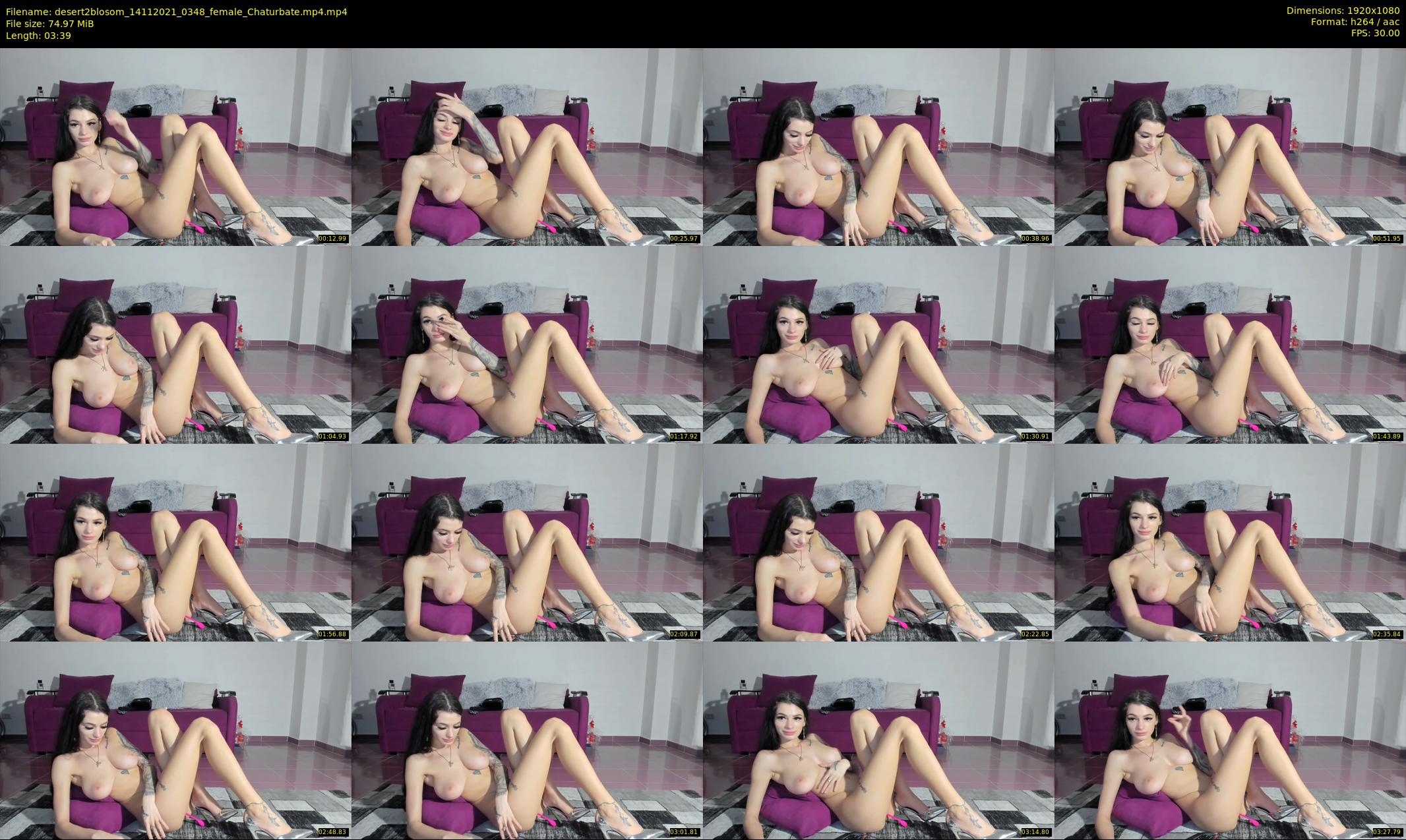 desert2blosom — 4 minute Chaturbate female cam show recording, 1080p, Nov 14, 2021