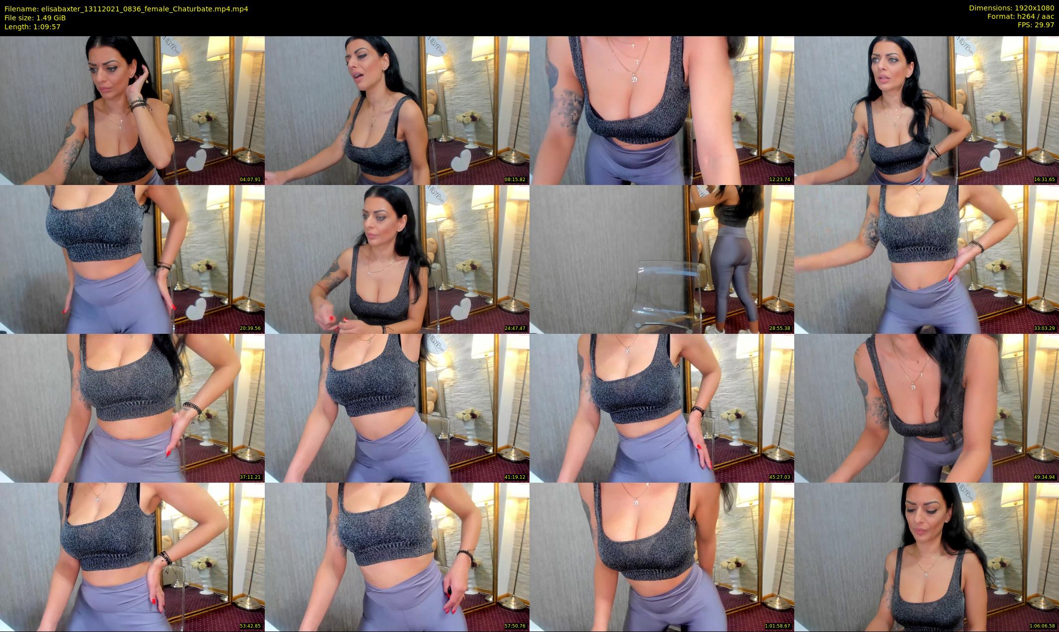 elisabaxter — 70 minute Chaturbate female cam show recording, 1080p, Nov 13, 2021