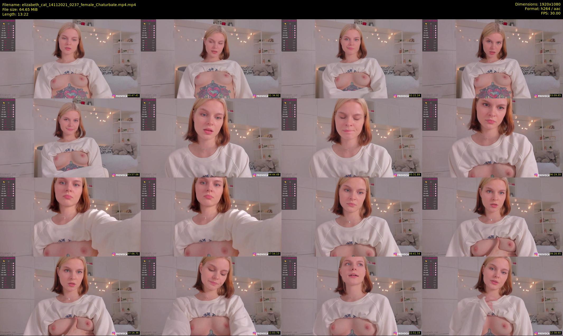 elizabeth_cat — 14 minute Chaturbate female cam show recording, 1080p, Nov 14, 2021