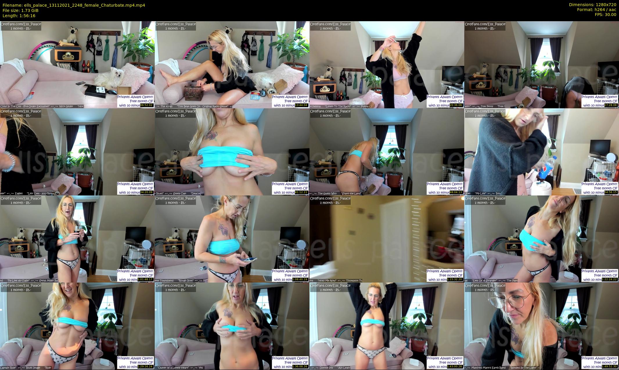 ells_palace — 117 minute Chaturbate female cam show recording, 720p, Nov 13, 2021