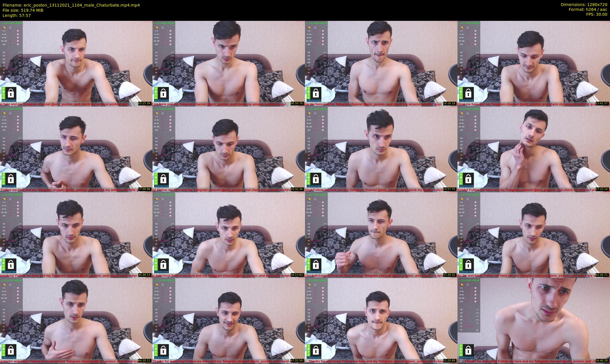 eric_poston — 58 minute Chaturbate male cam show recording, 720p, Nov 13, 2021