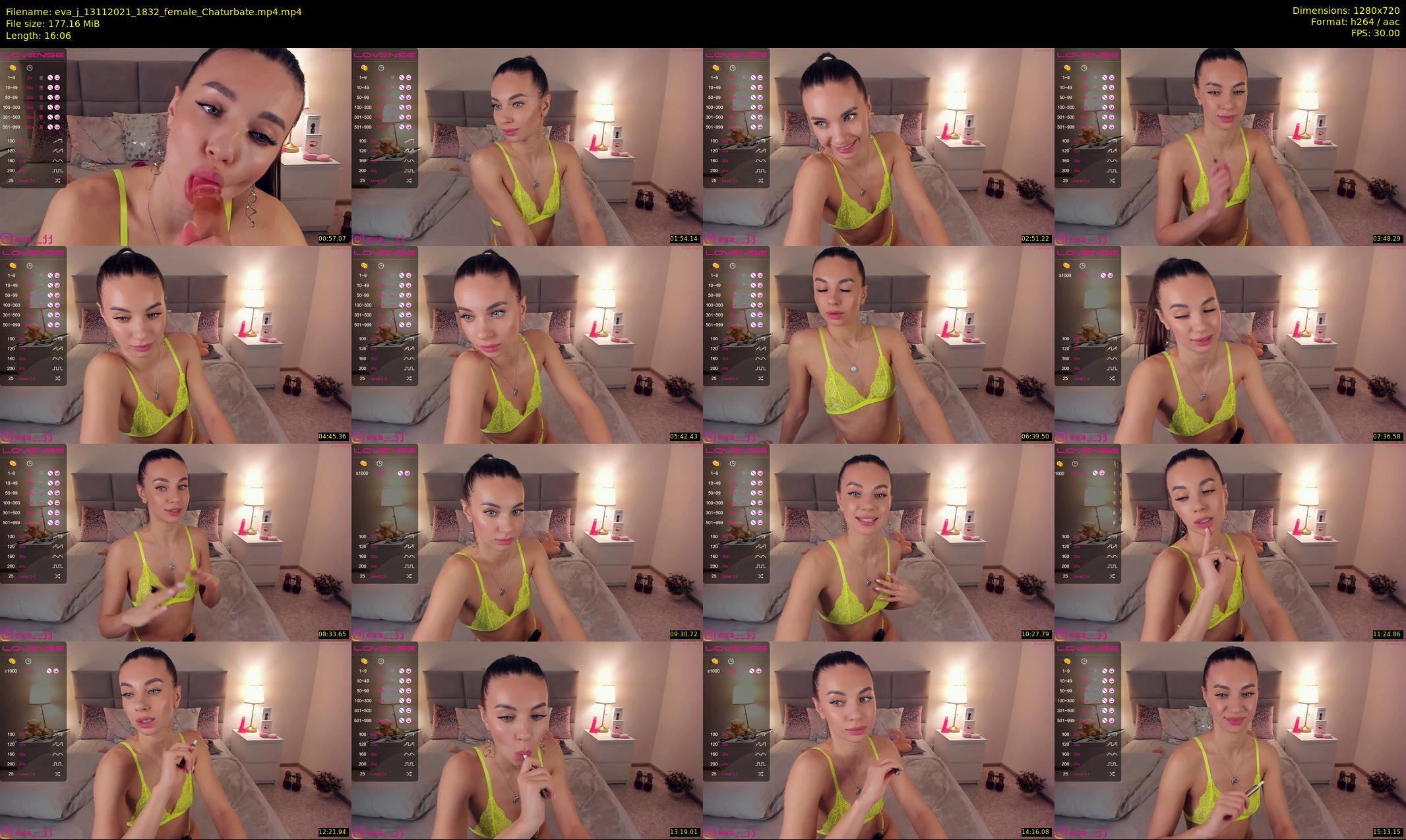 eva_j — 17 minute Chaturbate female cam show recording, 720p, Nov 13, 2021