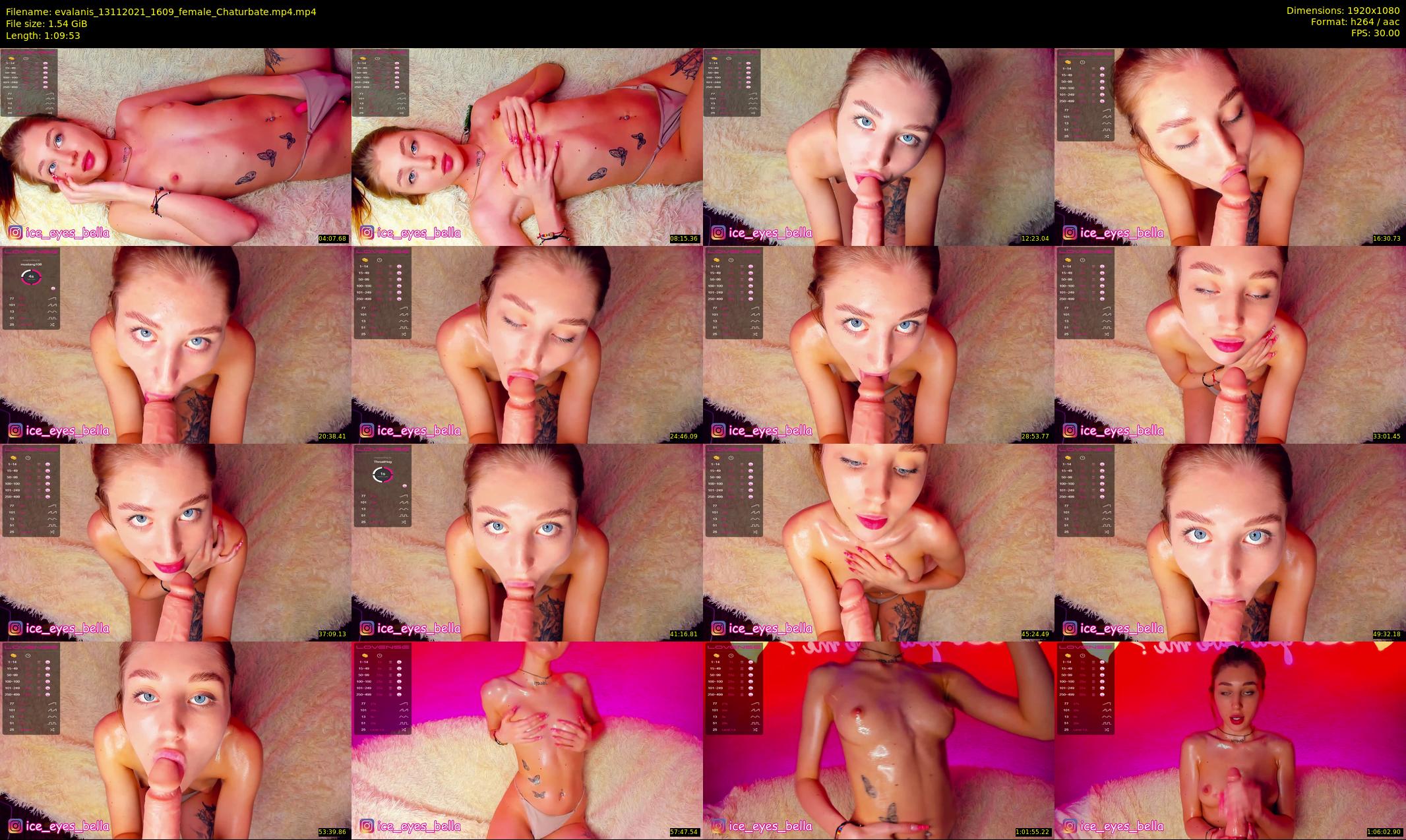 evalanis — 70 minute Chaturbate couple cam show recording, 1080p, Nov 13, 2021