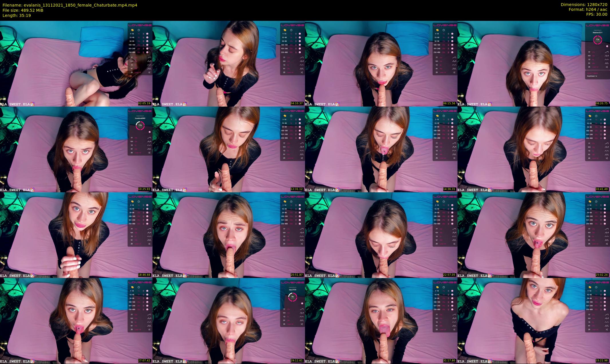 evalanis — 36 minute Chaturbate couple cam show recording, 720p, Nov 13, 2021