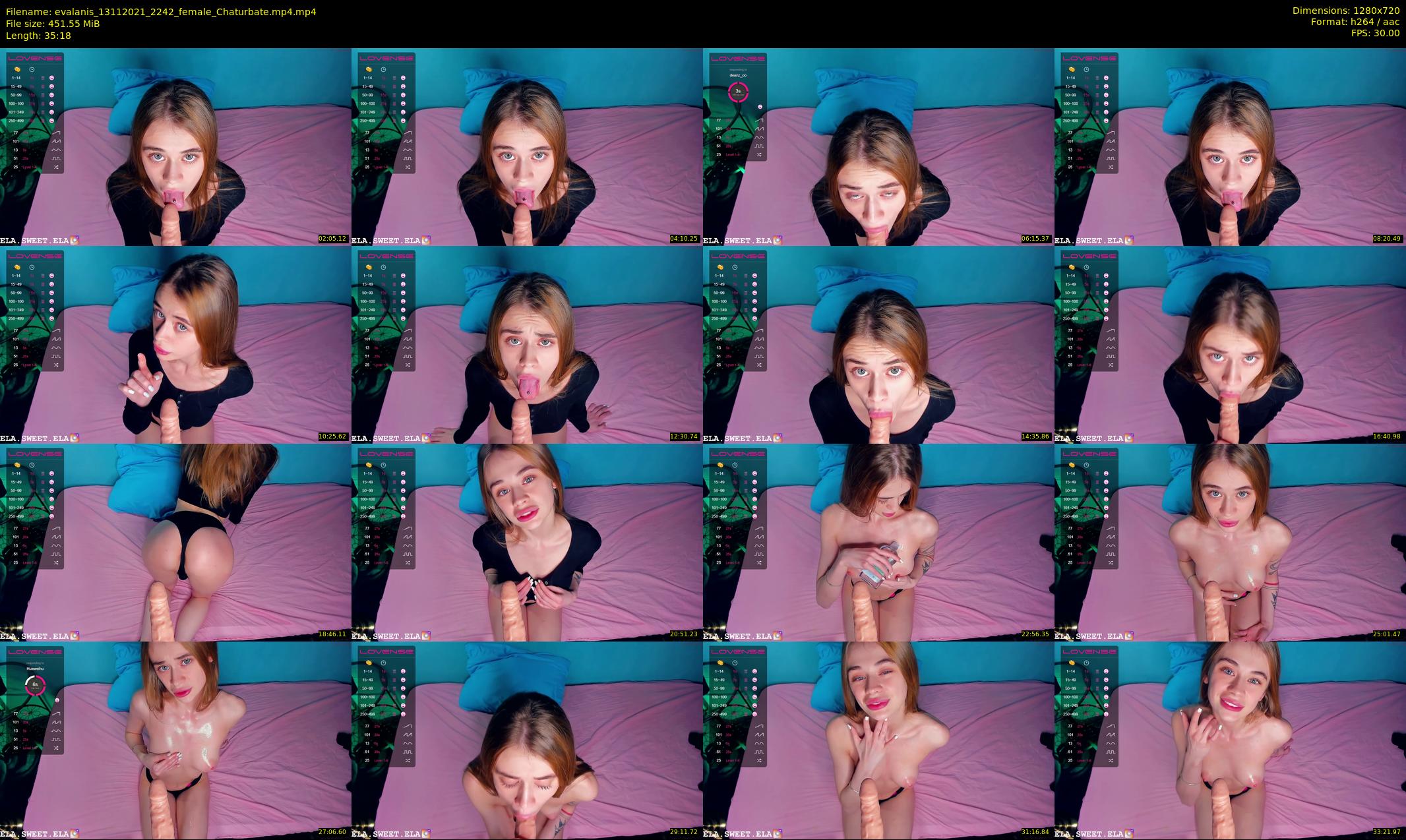 evalanis — 36 minute Chaturbate couple cam show recording, 720p, Nov 13, 2021