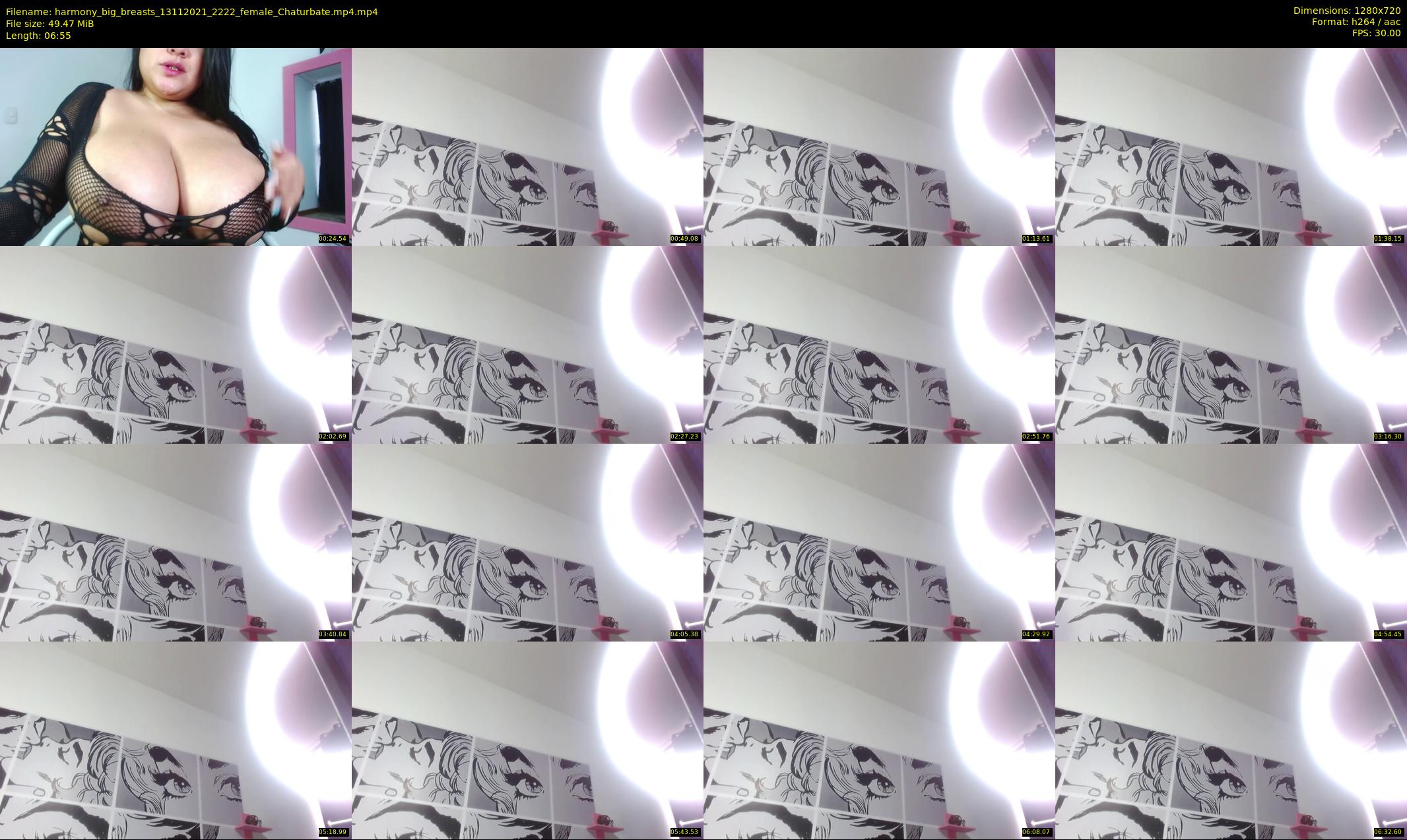 harmony_big_breasts — 7 minute Chaturbate female cam show recording, 720p, Nov 13, 2021