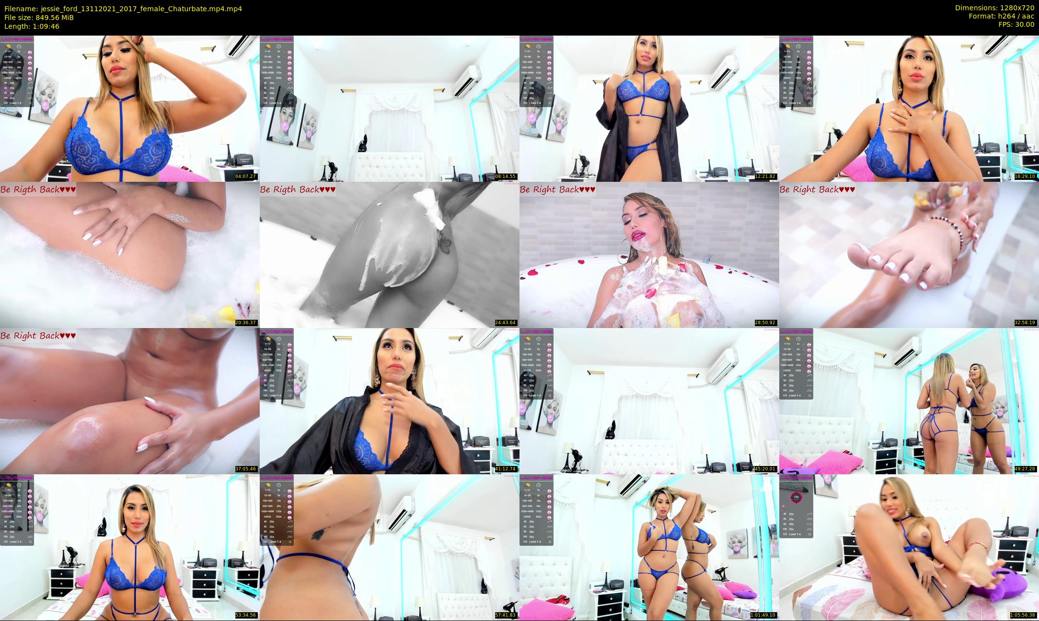 jessie_ford — 70 minute Chaturbate female cam show recording, 720p, Nov 13, 2021
