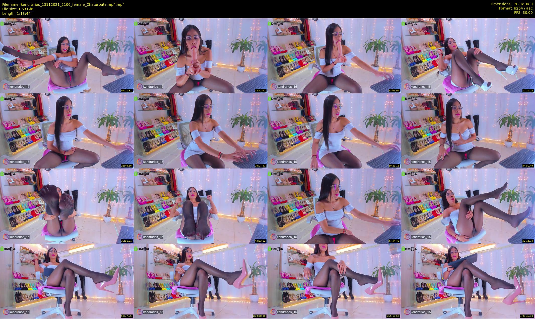 kendrarios — 74 minute Chaturbate female cam show recording, 1080p, Nov 13, 2021