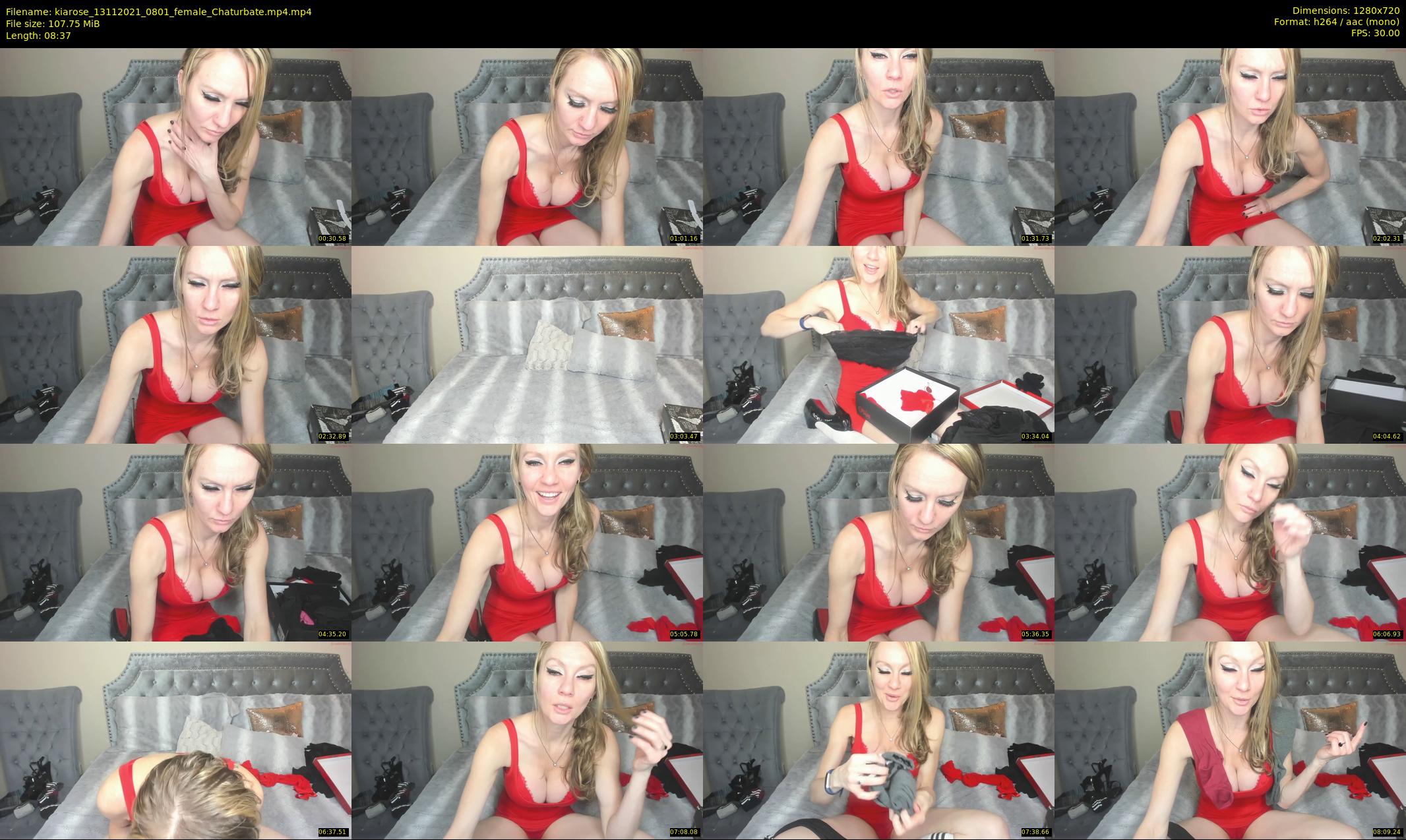kiarose — 9 minute Chaturbate female cam show recording, 720p, Nov 13, 2021