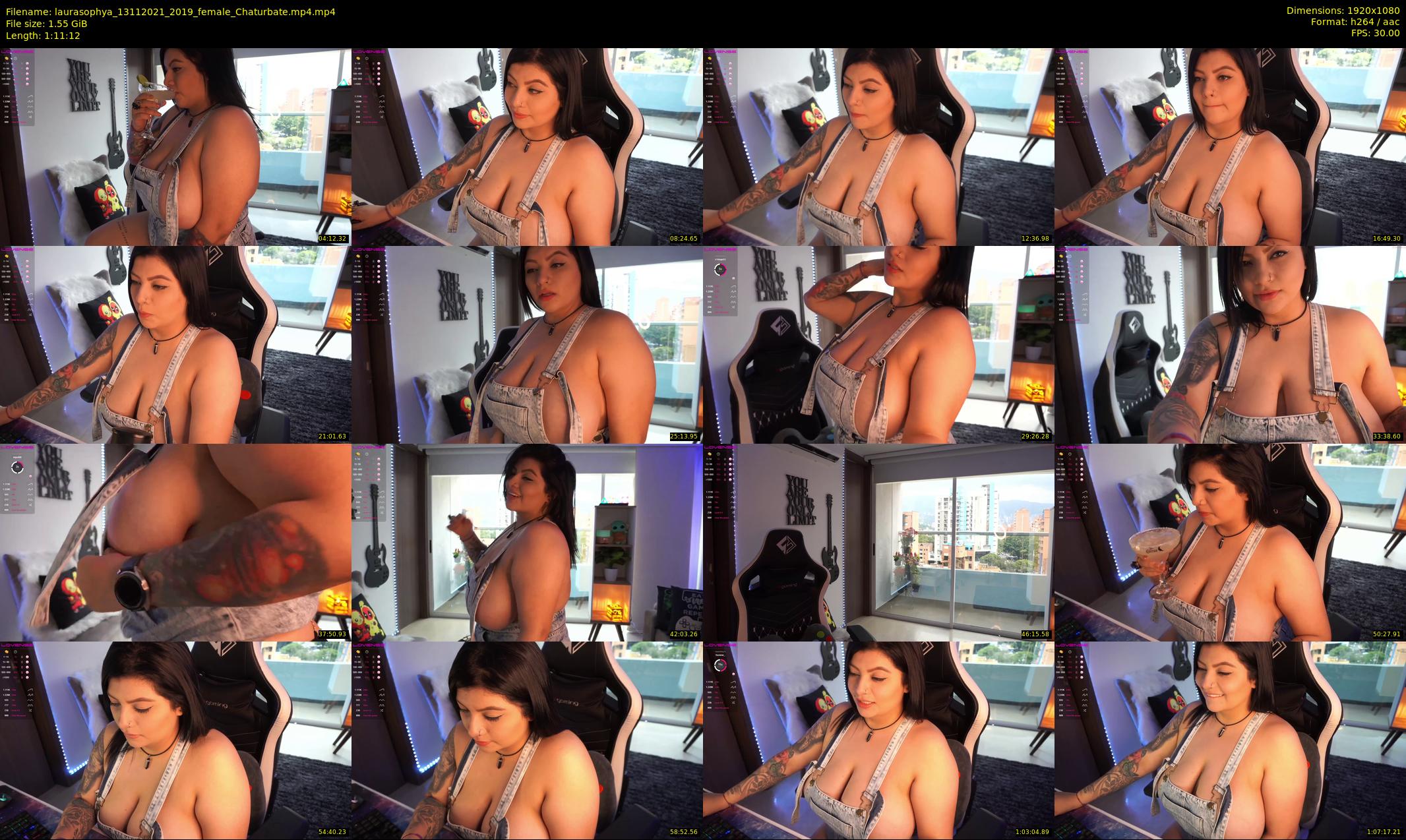 laurasophya — 72 minute Chaturbate female cam show recording, 1080p, Nov 13, 2021