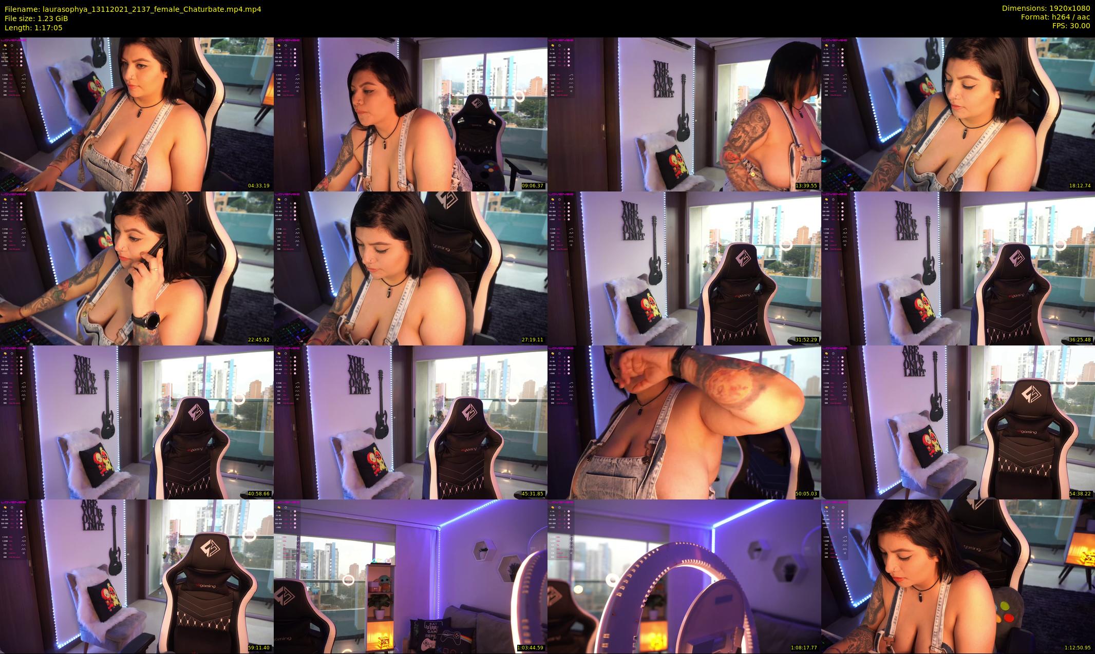 laurasophya — 78 minute Chaturbate female cam show recording, 1080p, Nov 13, 2021