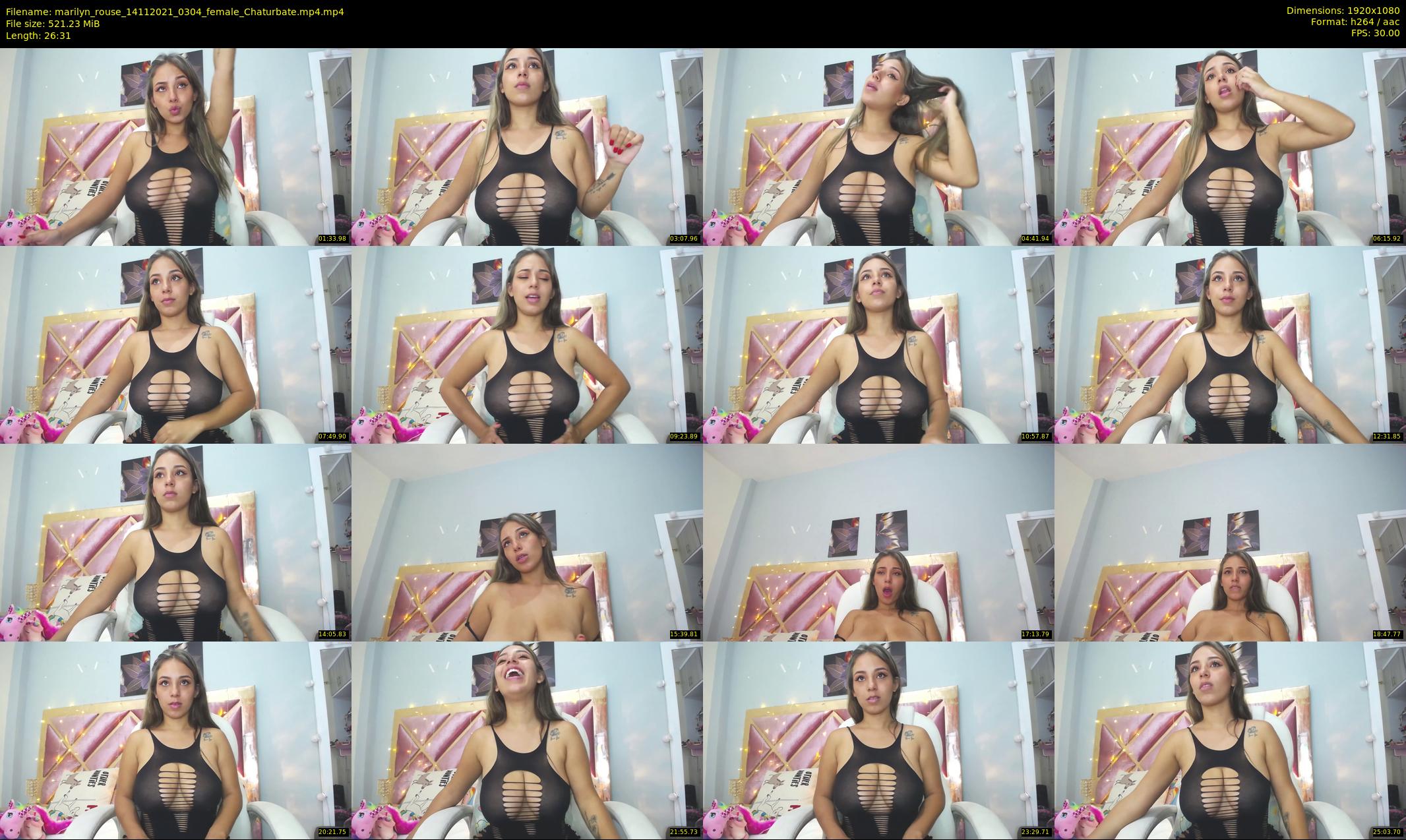 marilyn_rouse — 27 minute Chaturbate female cam show recording, 1080p, Nov 14, 2021