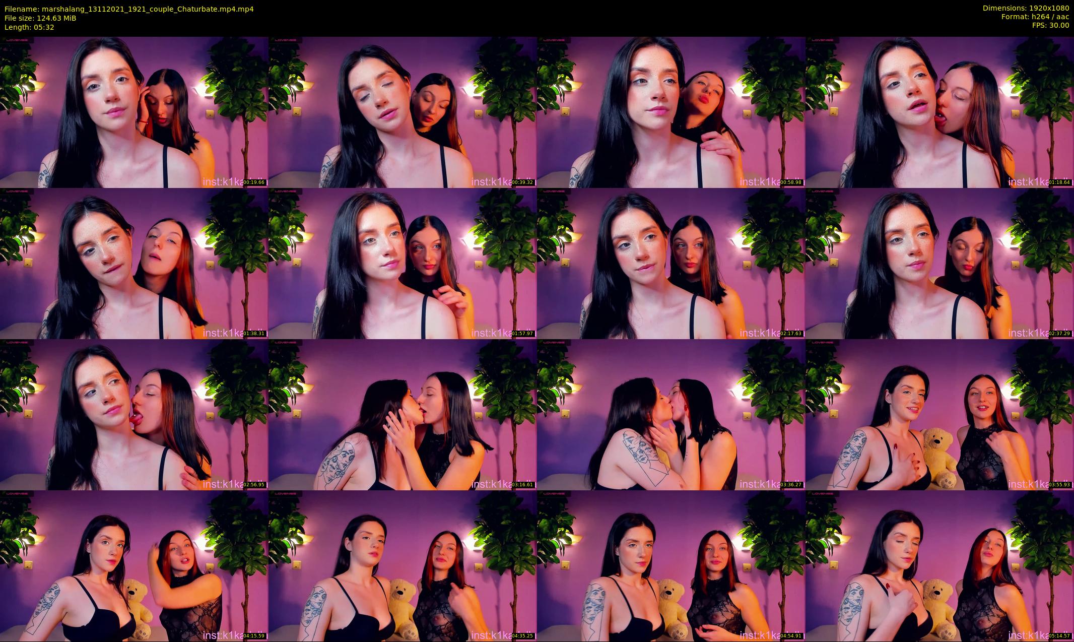 marshalang — 6 minute Chaturbate couple cam show recording, 1080p, Nov 13, 2021