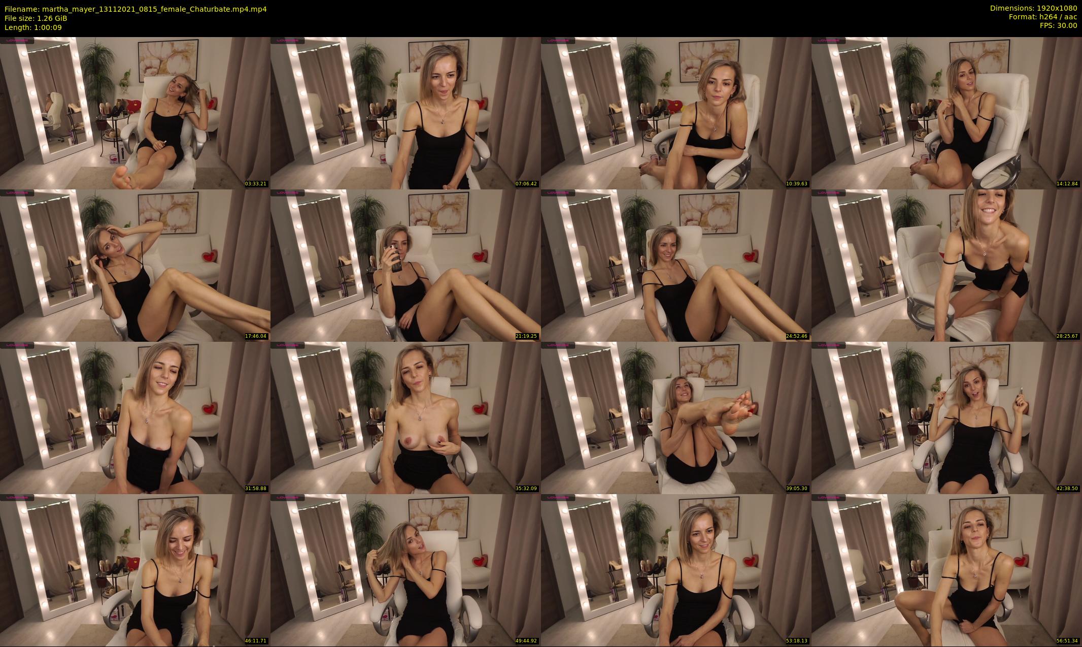 martha_mayer — 61 minute Chaturbate female cam show recording, 1080p, Nov 13, 2021