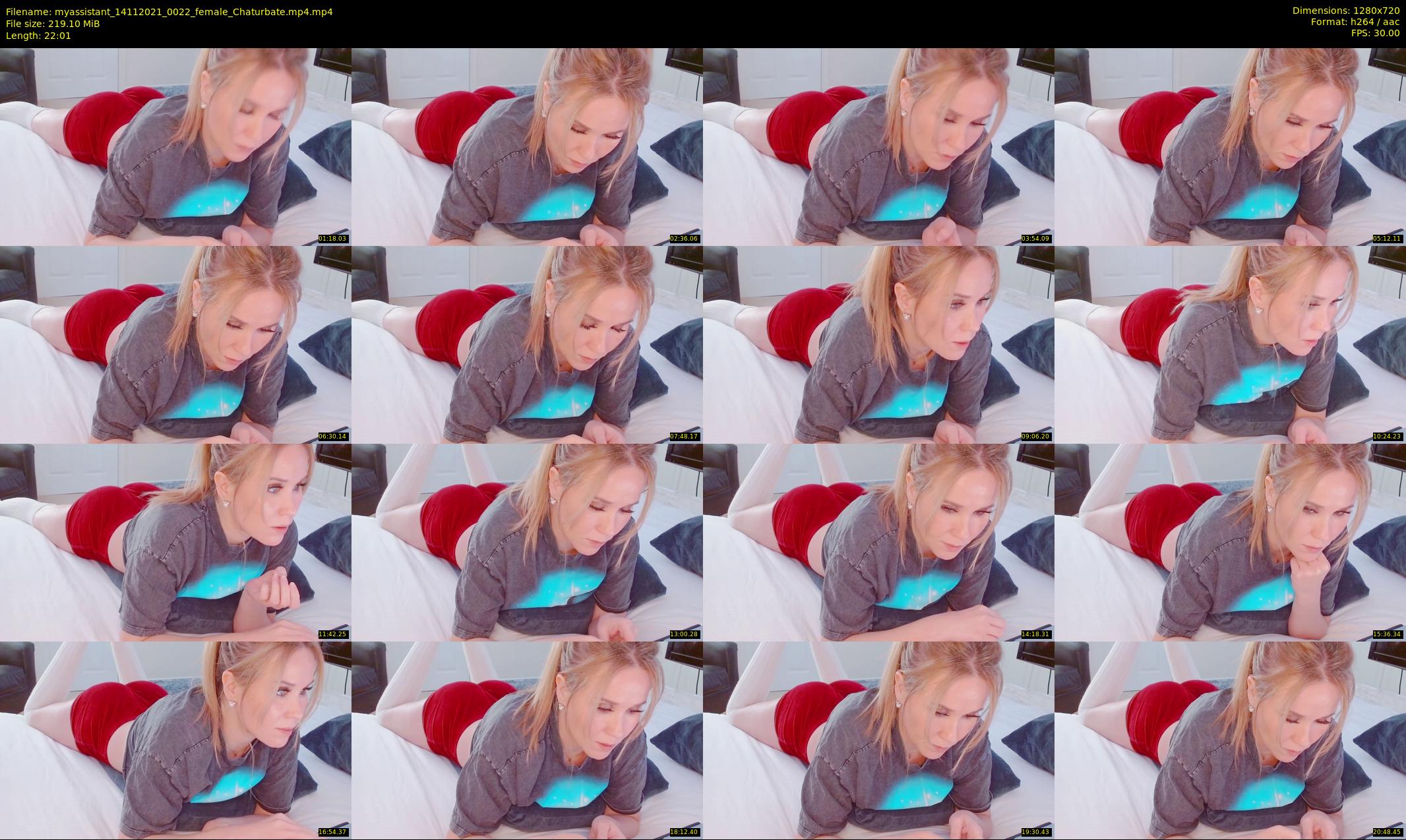 myassistant — 23 minute Chaturbate female cam show recording, 720p, Nov 14, 2021