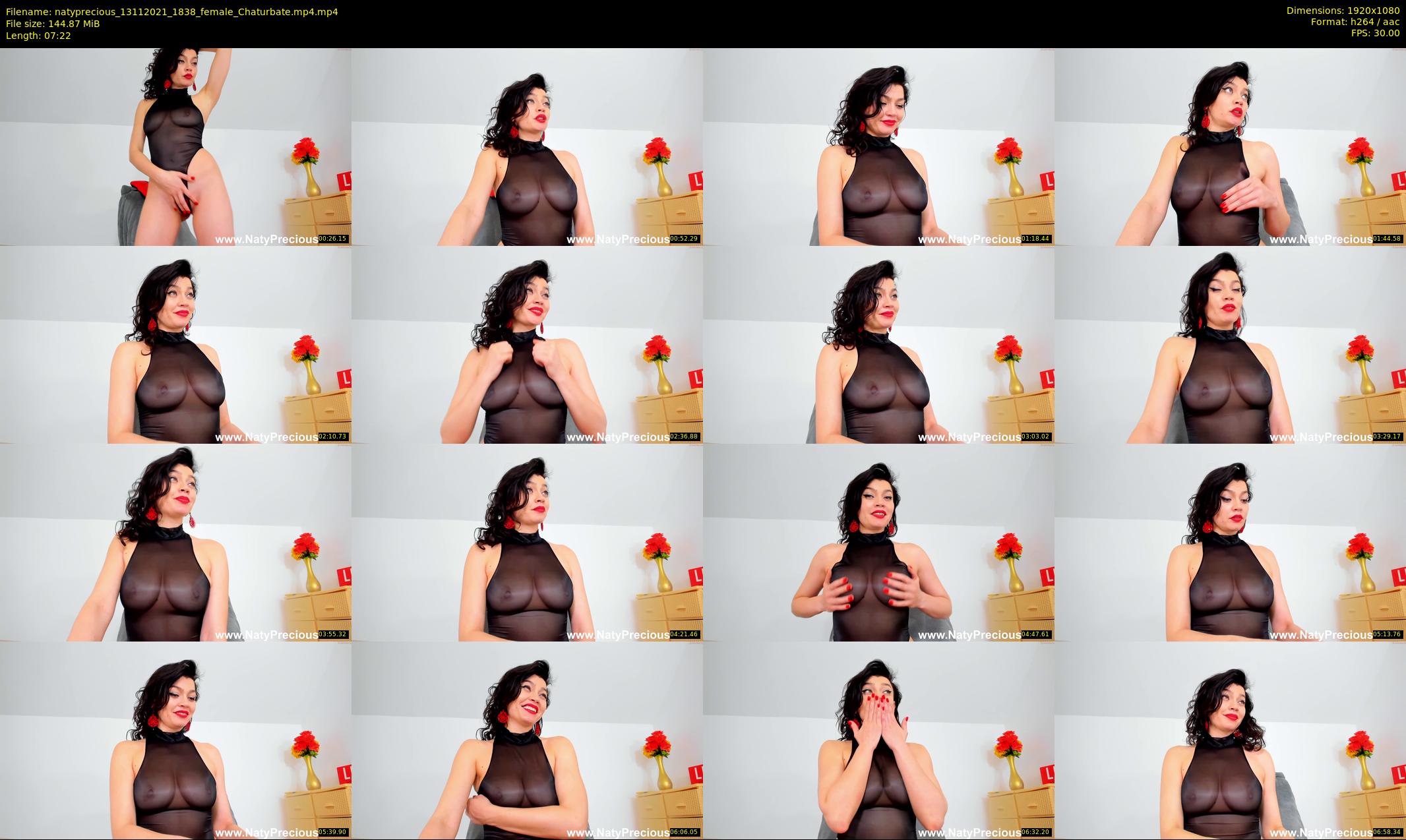 natyprecious — 8 minute Chaturbate female cam show recording, 1080p, Nov 13, 2021