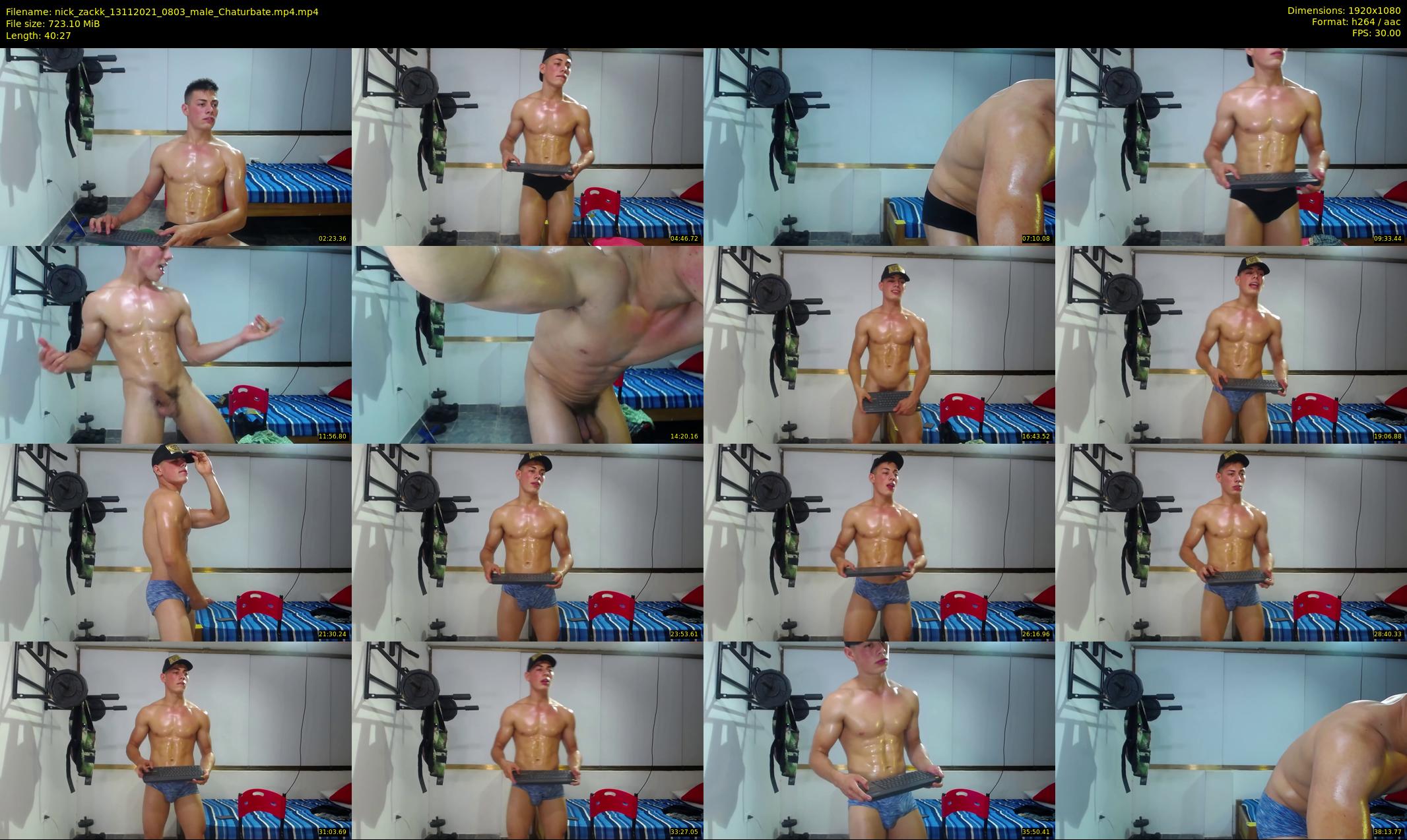 nick_zackk — 41 minute Chaturbate male cam show recording, 1080p, Nov 13, 2021