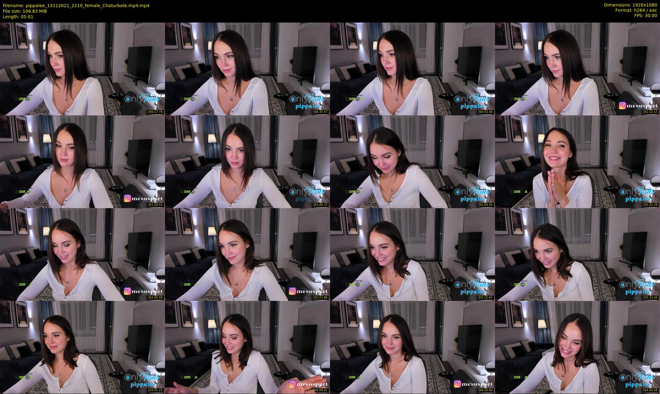 pippalee — 6 minute Chaturbate female cam show recording, 1080p, Nov 13, 2021