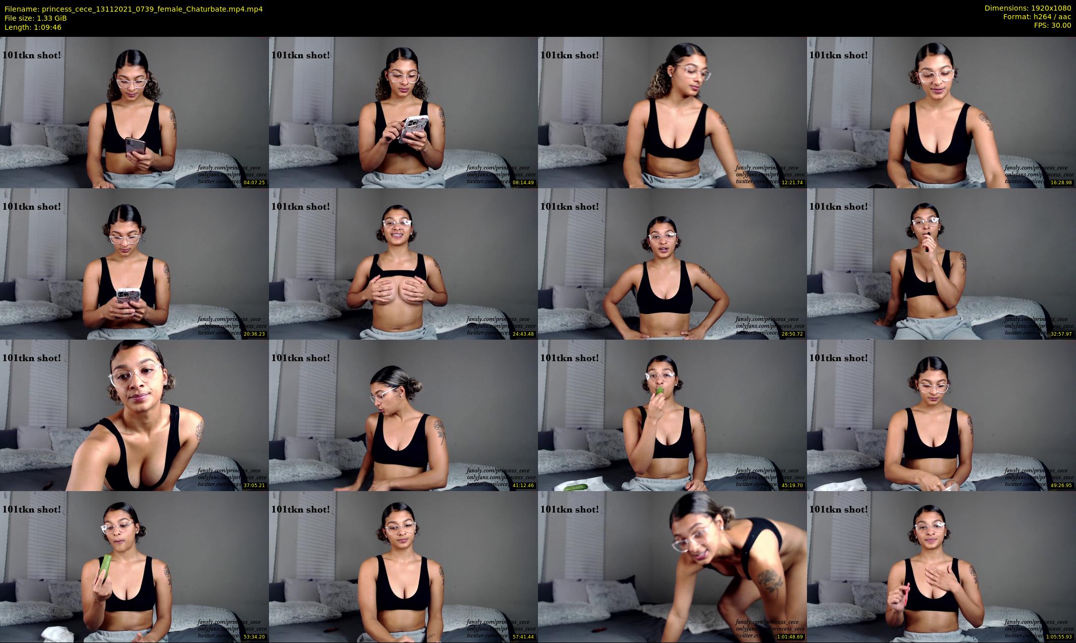 princess_cece — 70 minute Chaturbate female cam show recording, 1080p, Nov 13, 2021
