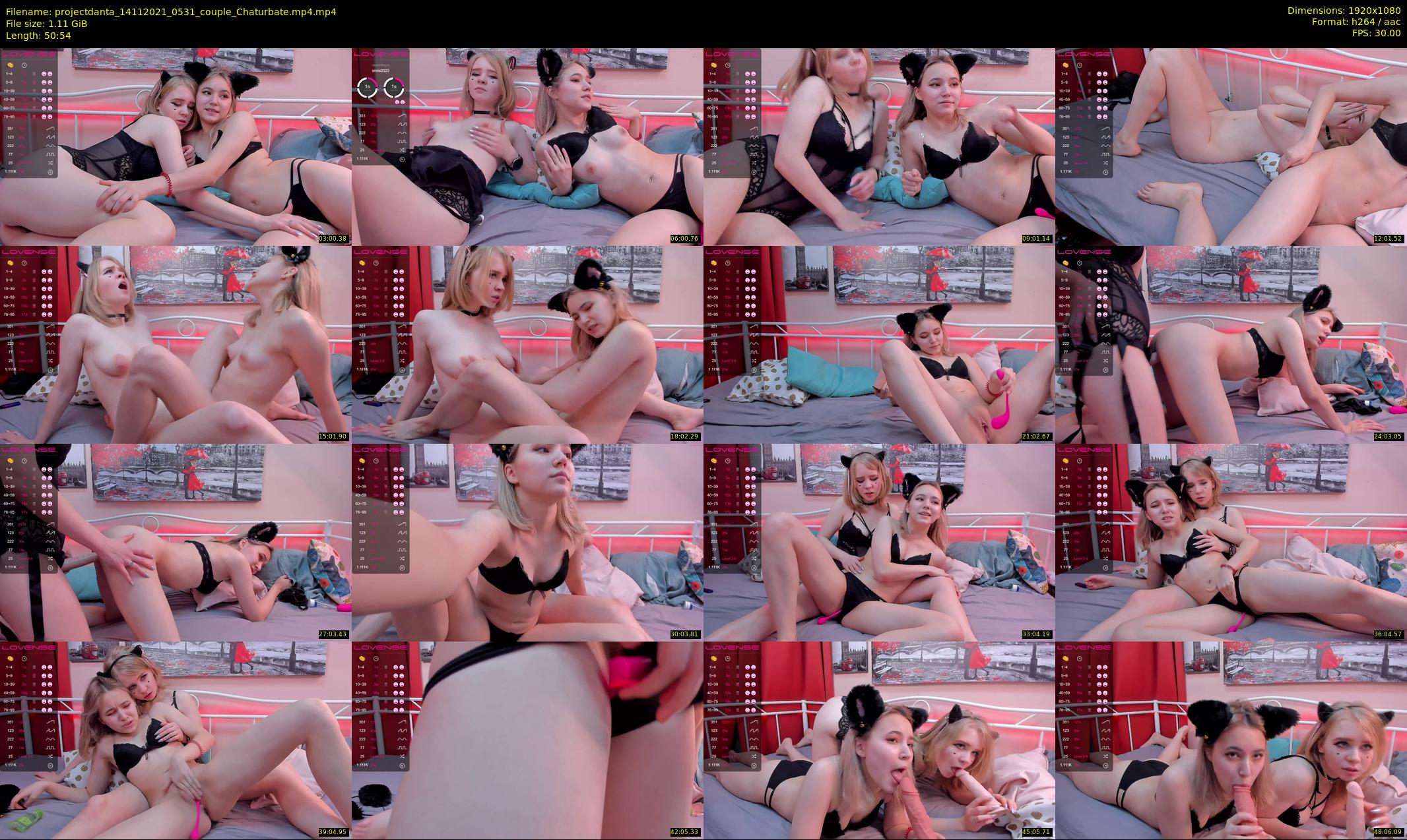 projectdanta — 51 minute Chaturbate female cam show recording, 1080p, Nov 14, 2021