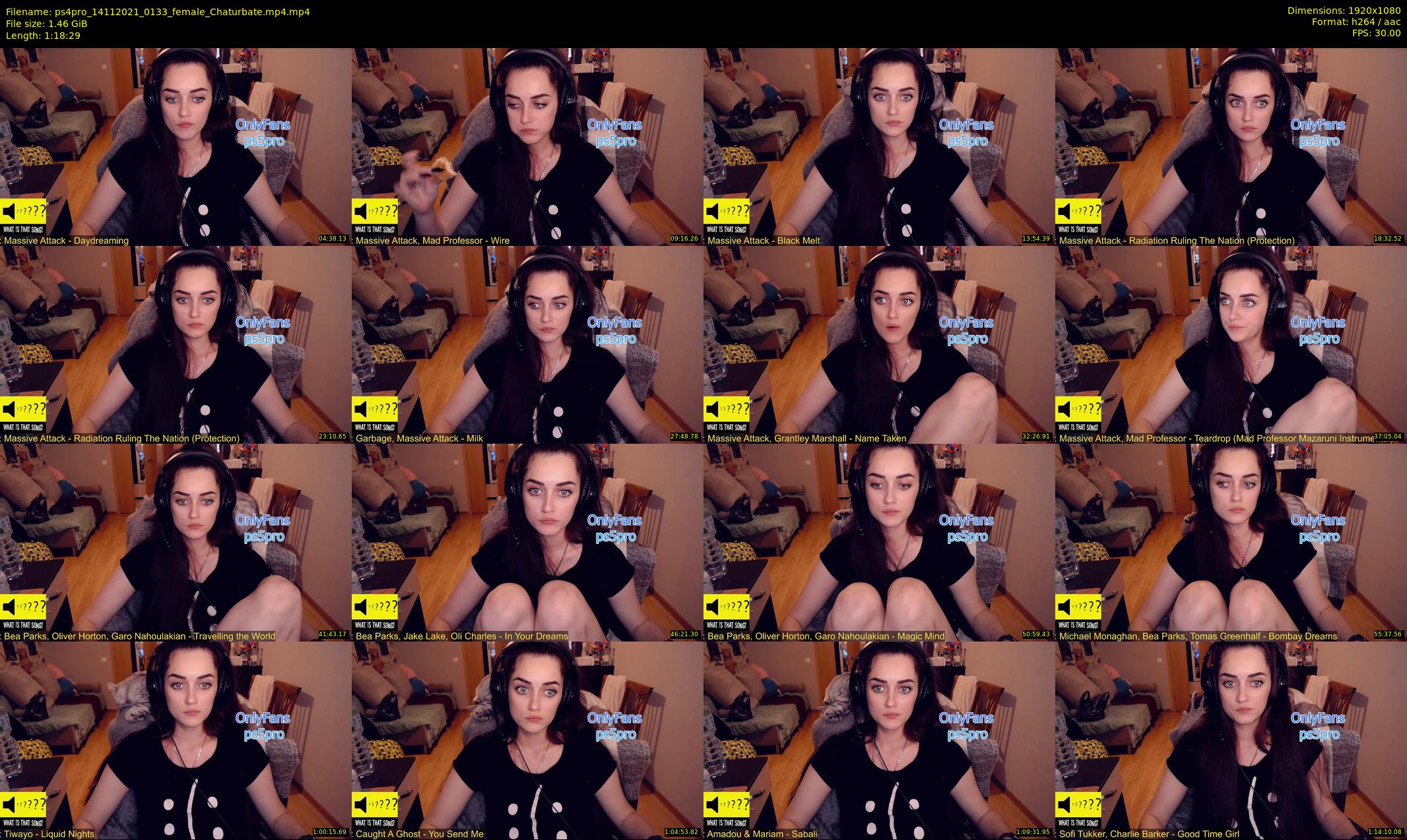 ps4pro — 79 minute Chaturbate female cam show recording, 1080p, Nov 14, 2021