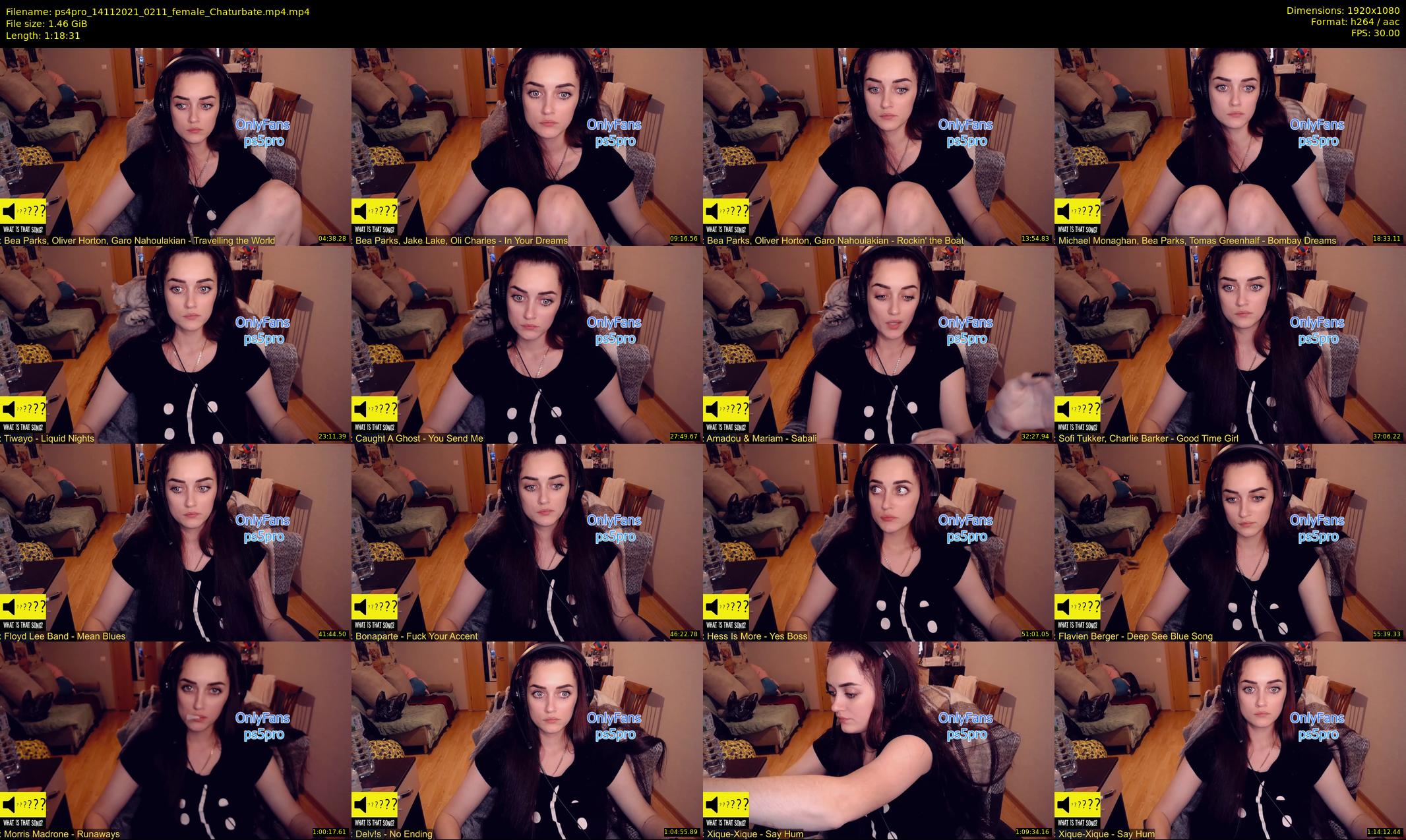 ps4pro — 79 minute Chaturbate female cam show recording, 1080p, Nov 14, 2021