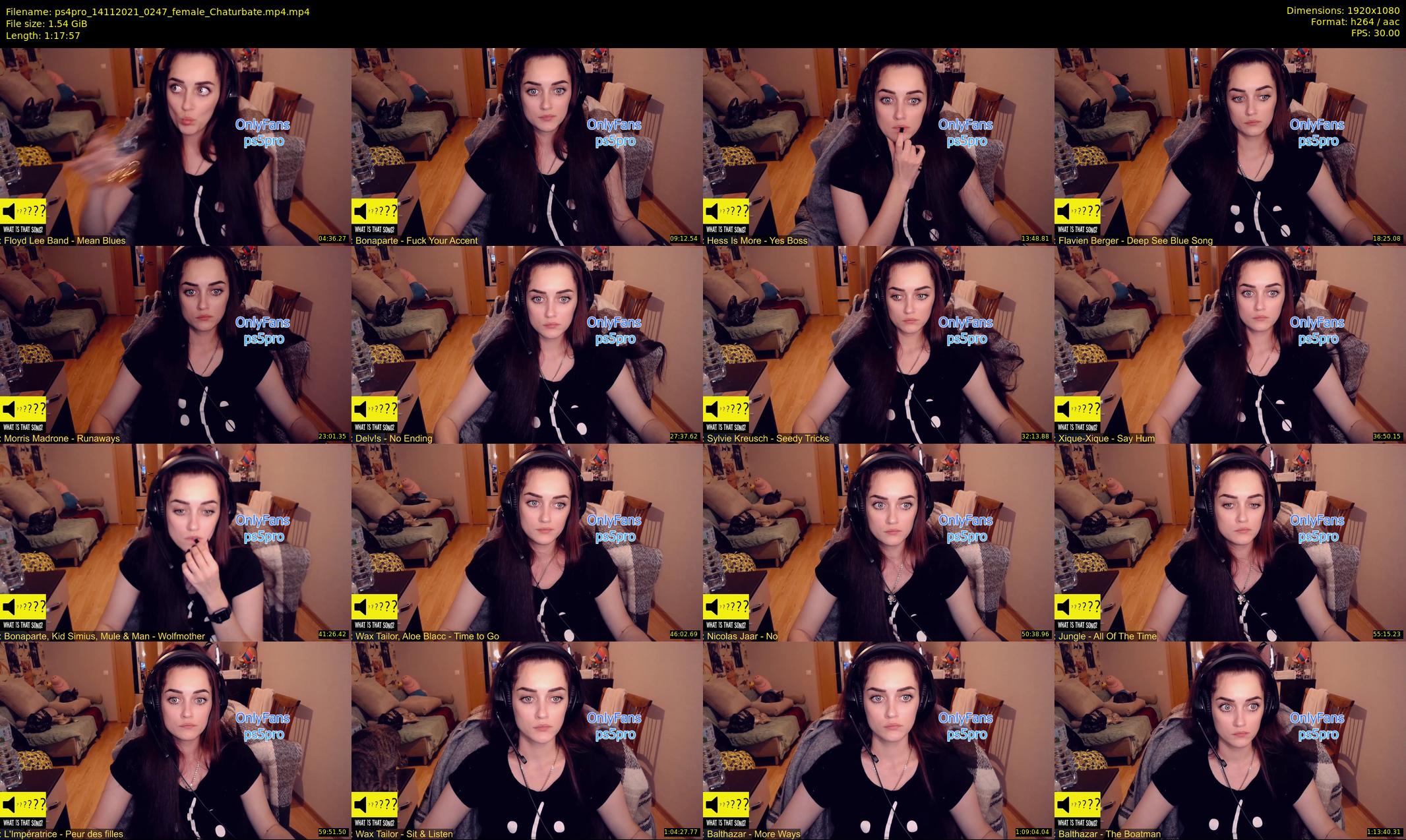 ps4pro — 78 minute Chaturbate female cam show recording, 1080p, Nov 14, 2021