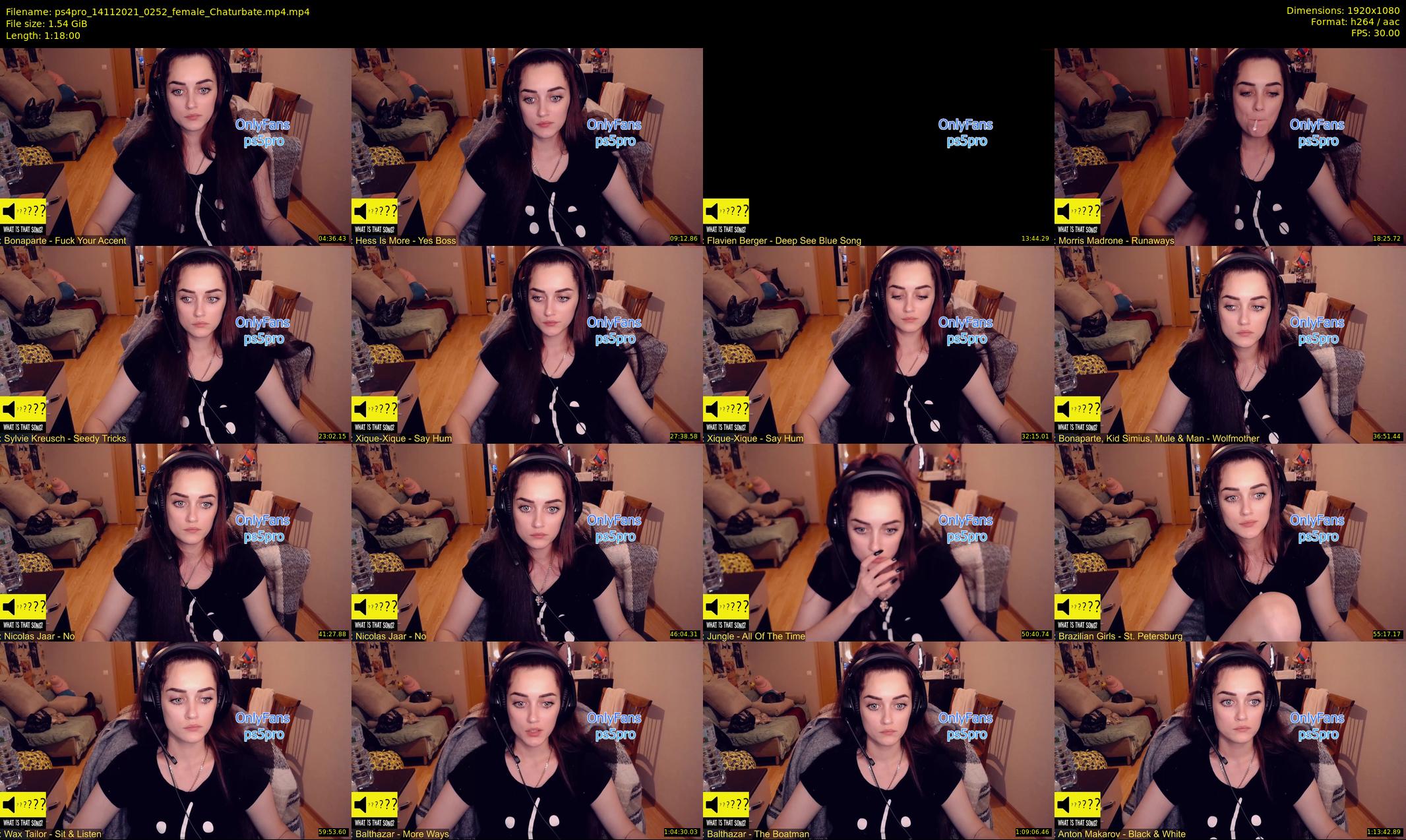 ps4pro — 78 minute Chaturbate female cam show recording, 1080p, Nov 14, 2021