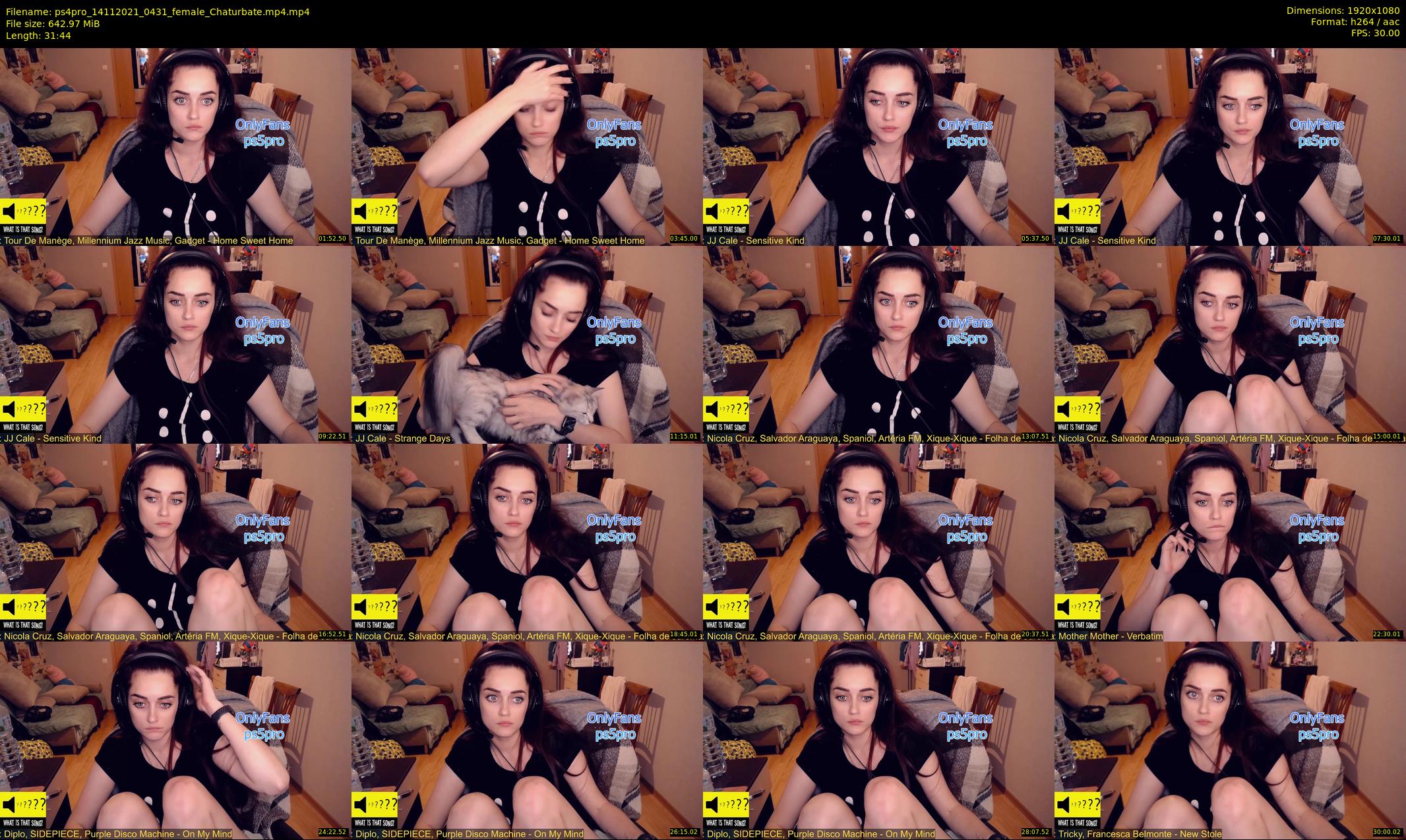 ps4pro — 32 minute Chaturbate female cam show recording, 1080p, Nov 14, 2021