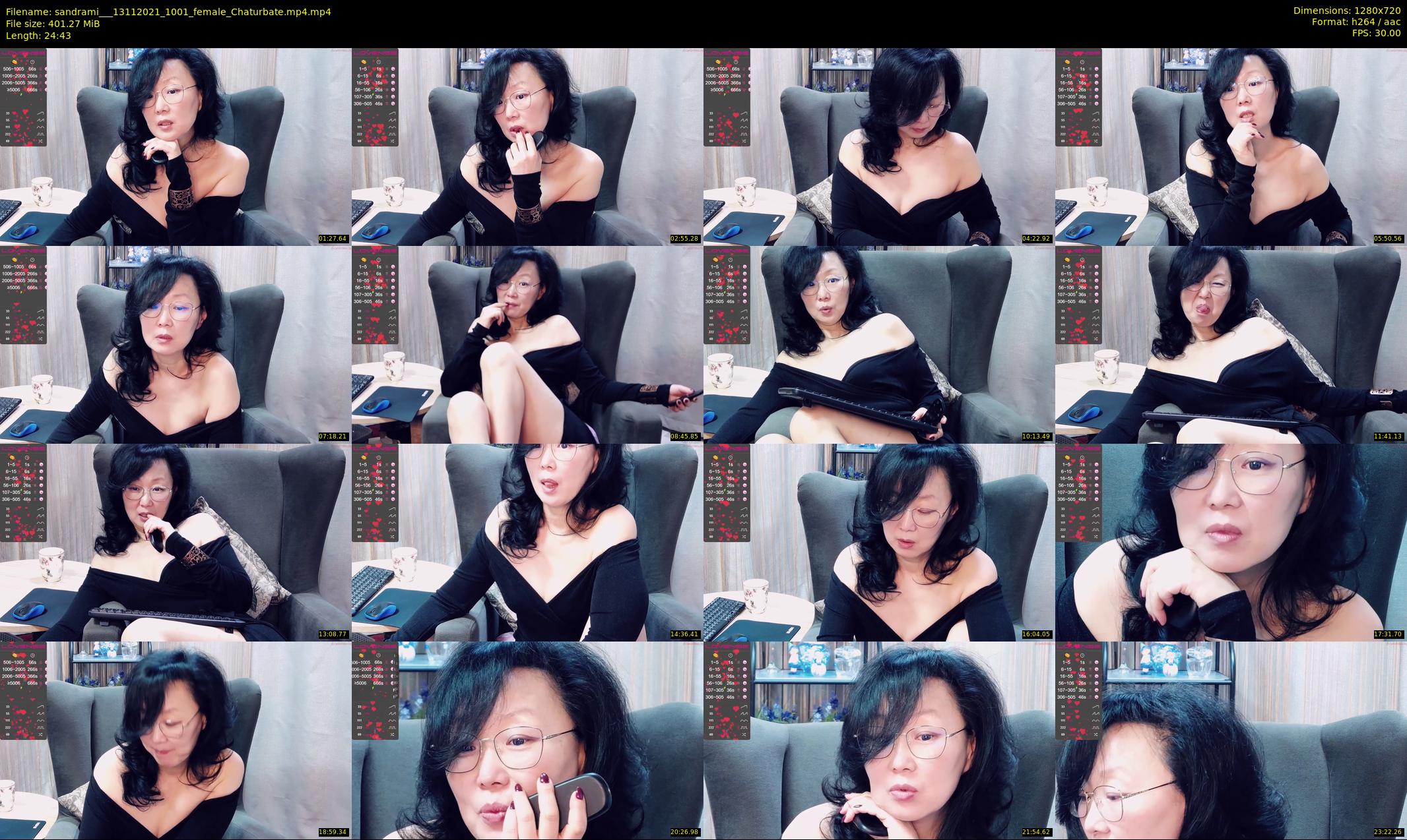 sandrami__ — 25 minute Chaturbate female cam show recording, 720p, Nov 13, 2021