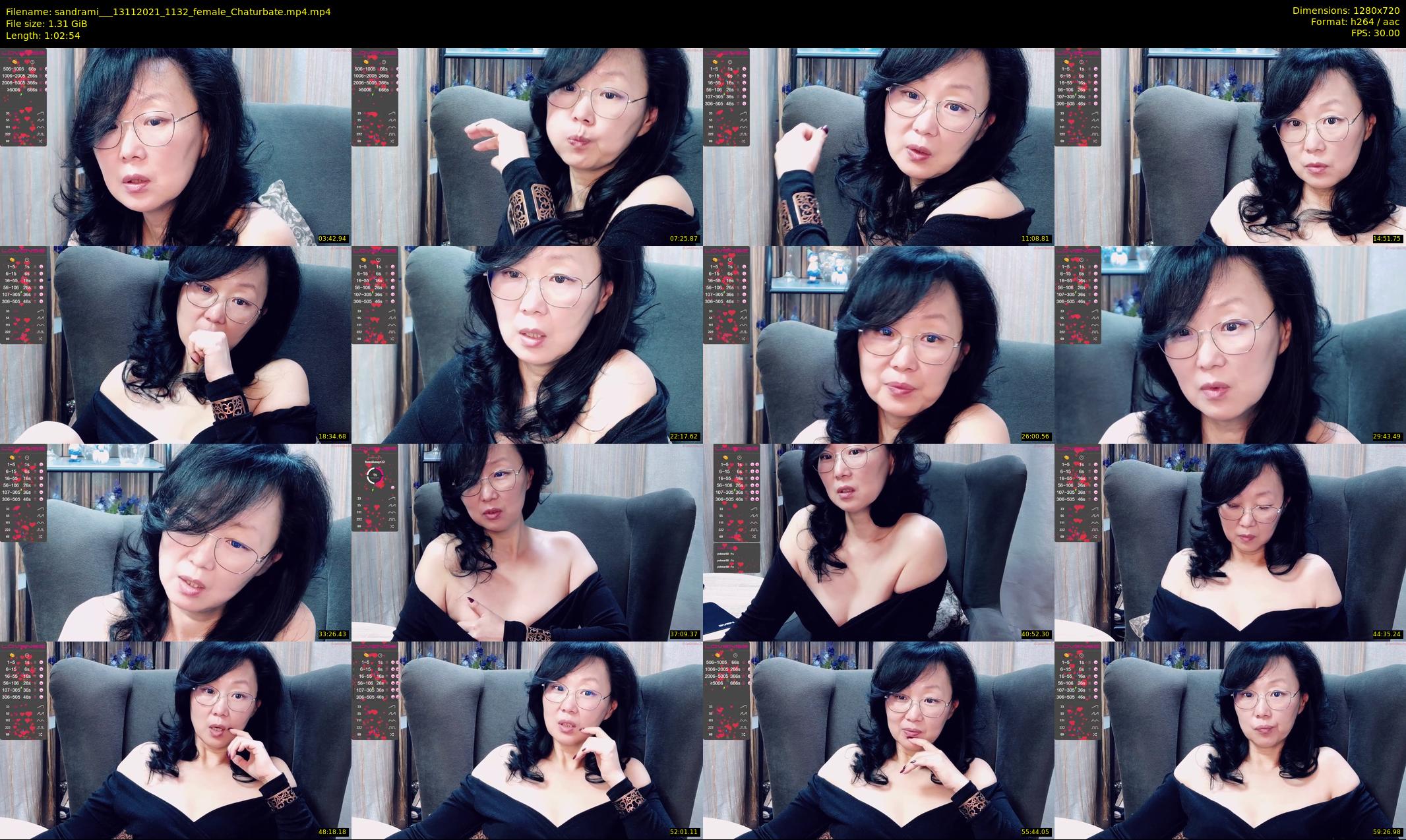 sandrami__ — 63 minute Chaturbate female cam show recording, 720p, Nov 13, 2021