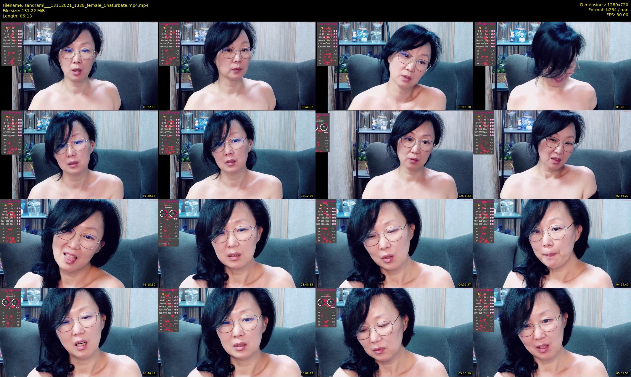 sandrami__ — 7 minute Chaturbate female cam show recording, 720p, Nov 13, 2021