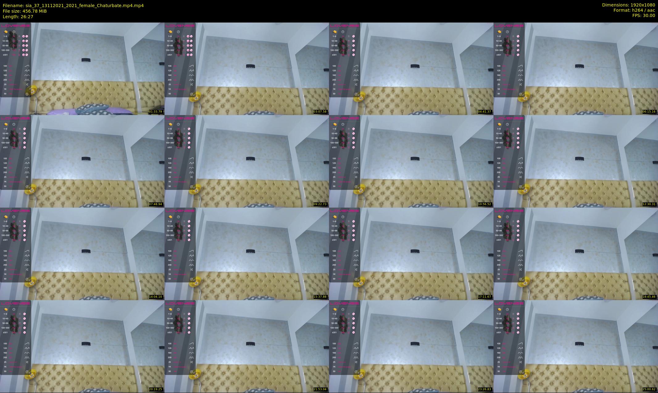 sia_37 — 27 minute Chaturbate female cam show recording, 1080p, Nov 13, 2021