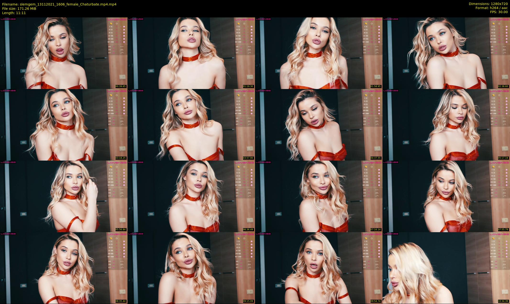 slemgem — 12 minute Chaturbate couple cam show recording, 720p, Nov 13, 2021