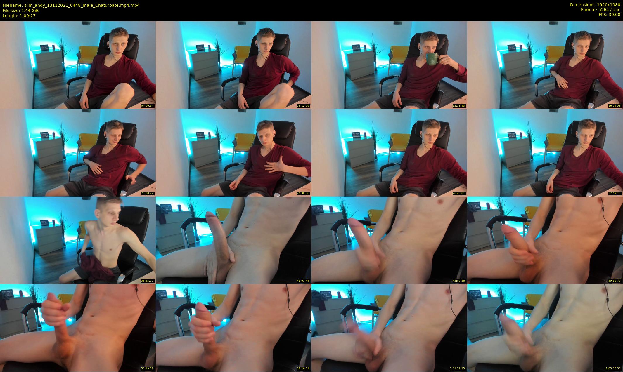 slim_andy — 70 minute Chaturbate male cam show recording, 1080p, Nov 13, 2021