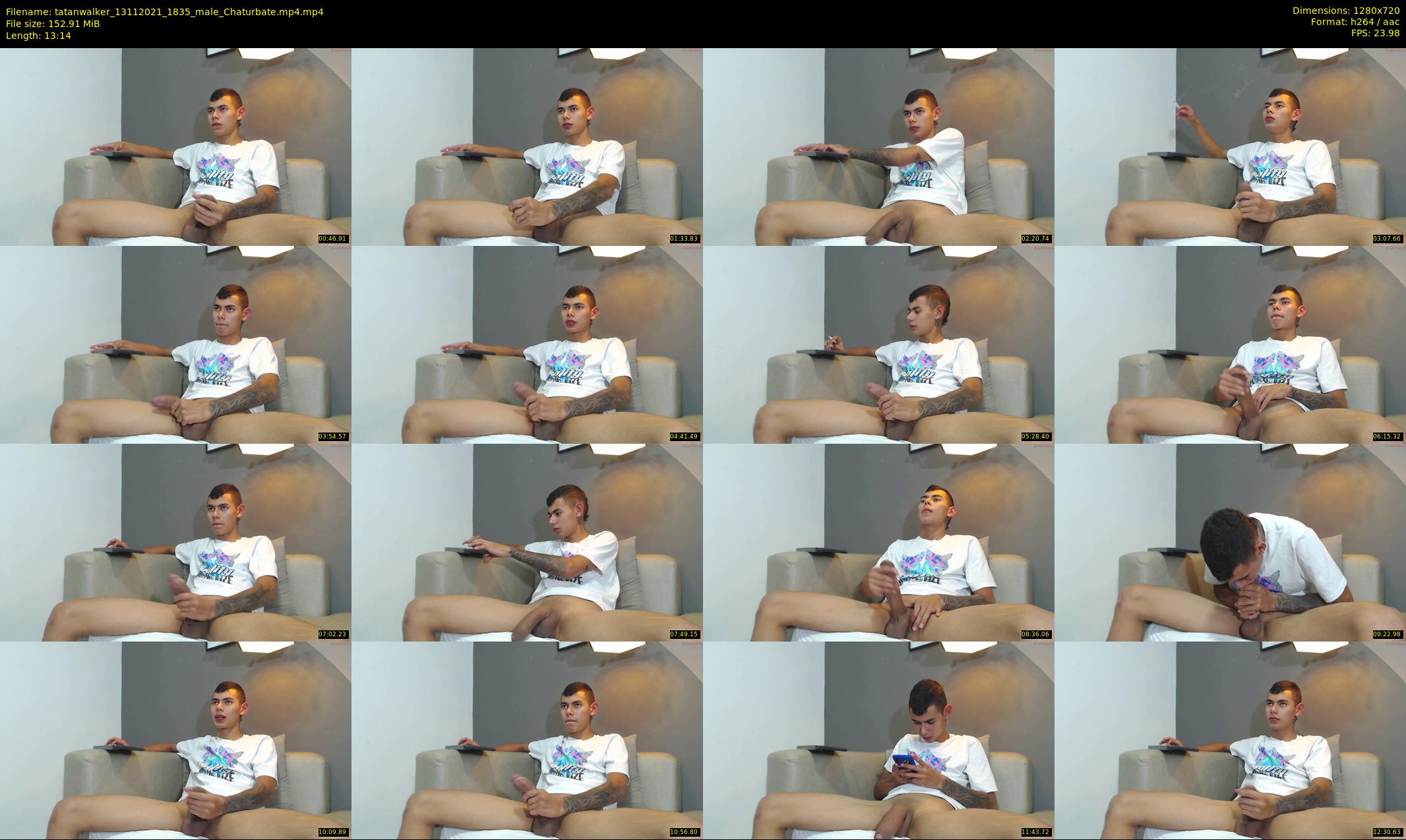 tatanwalker — 14 minute Chaturbate male cam show recording, 720p, Nov 13, 2021
