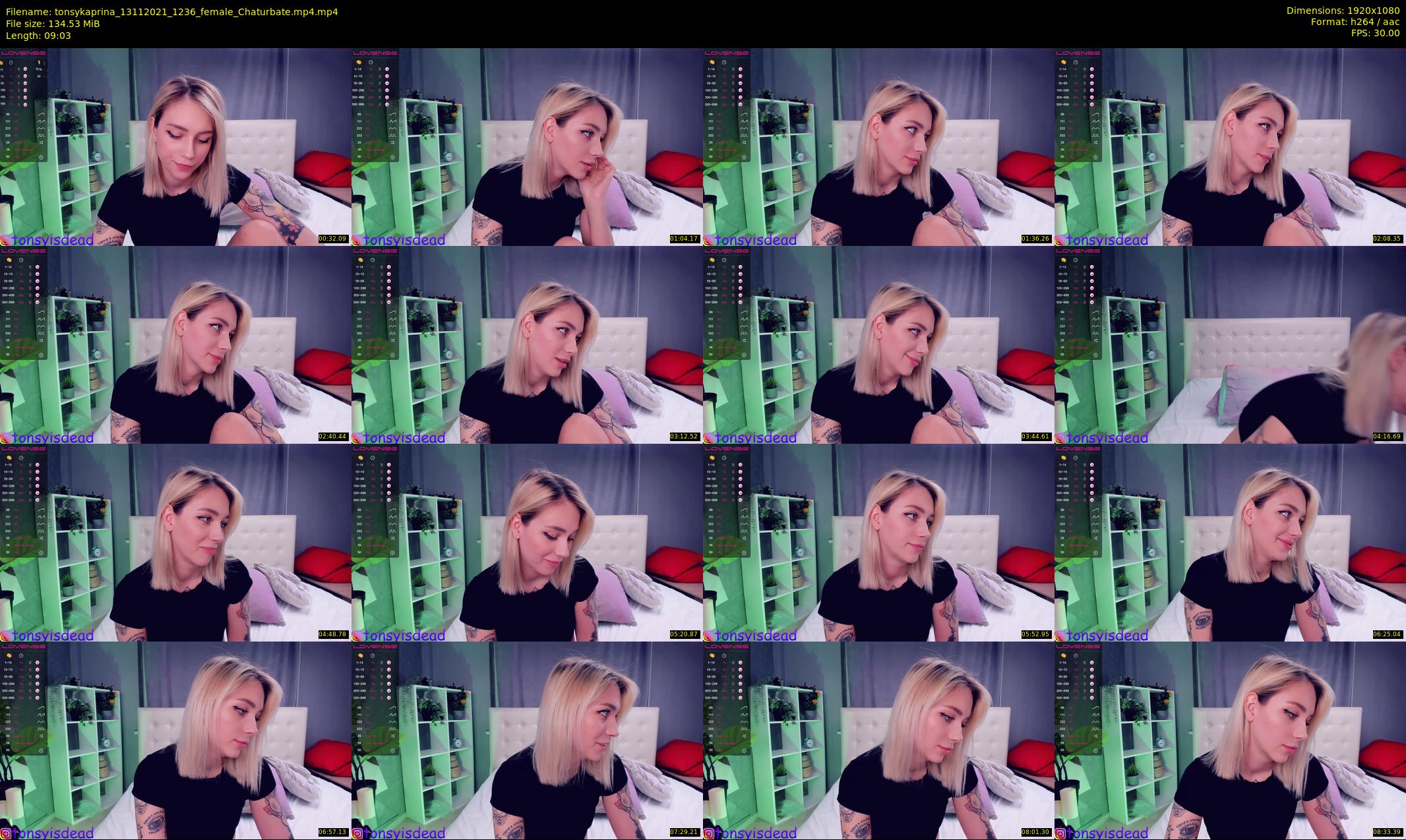 tonsykaprina — 10 minute Chaturbate couple cam show recording, 1080p, Nov 13, 2021