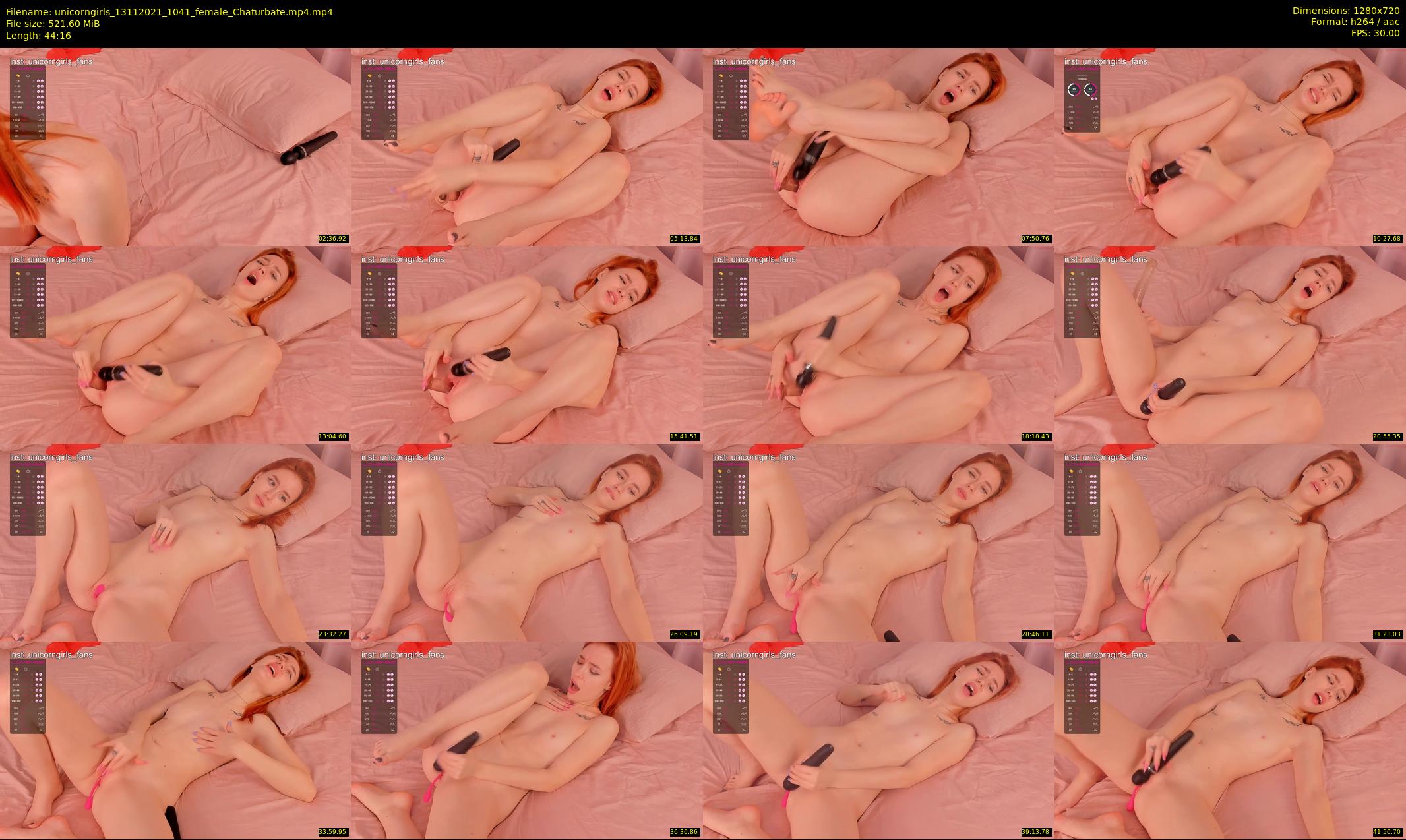 unicorngirls — 45 minute Chaturbate couple cam show recording, 720p, Nov 13, 2021