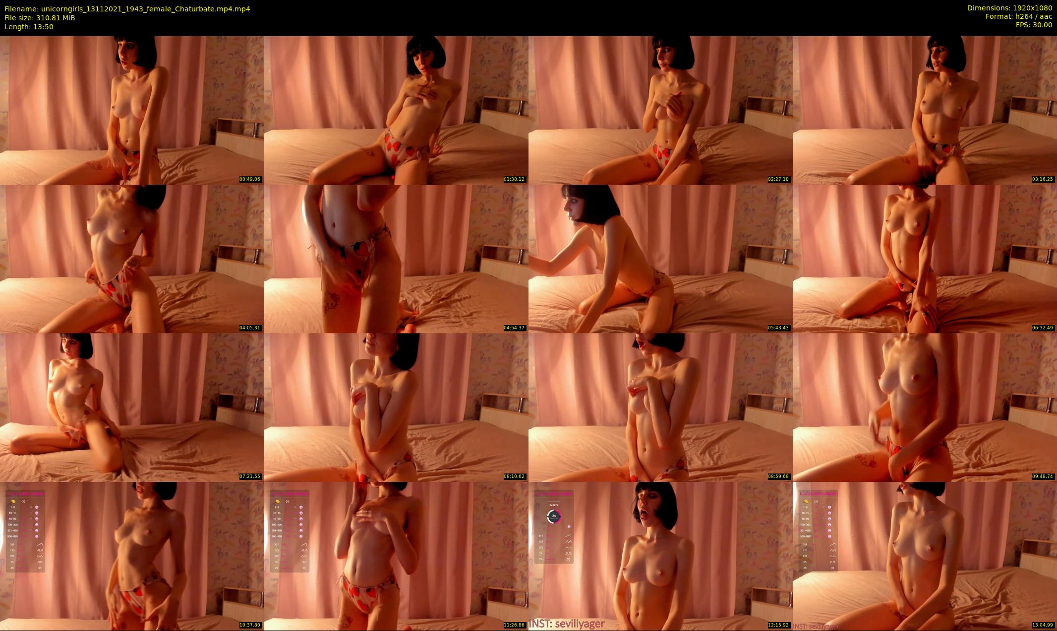 unicorngirls — 14 minute Chaturbate couple cam show recording, 1080p, Nov 13, 2021