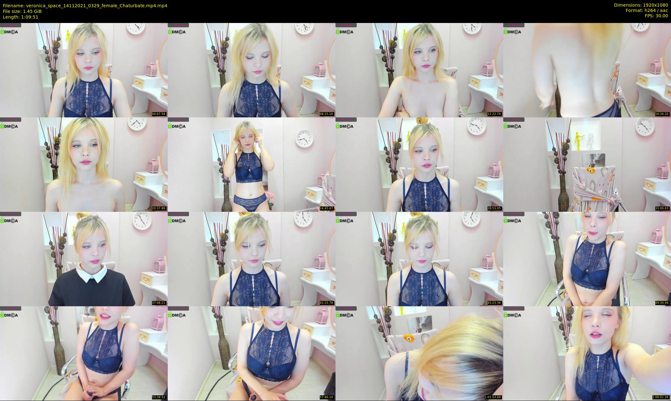 veronica_space — 70 minute Chaturbate female cam show recording, 1080p, Nov 14, 2021