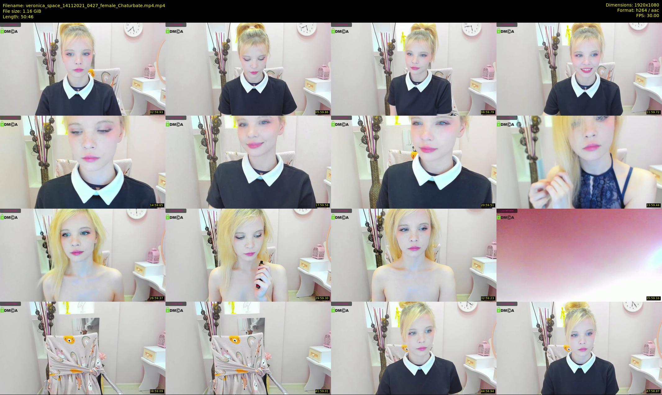 veronica_space — 51 minute Chaturbate female cam show recording, 1080p, Nov 14, 2021