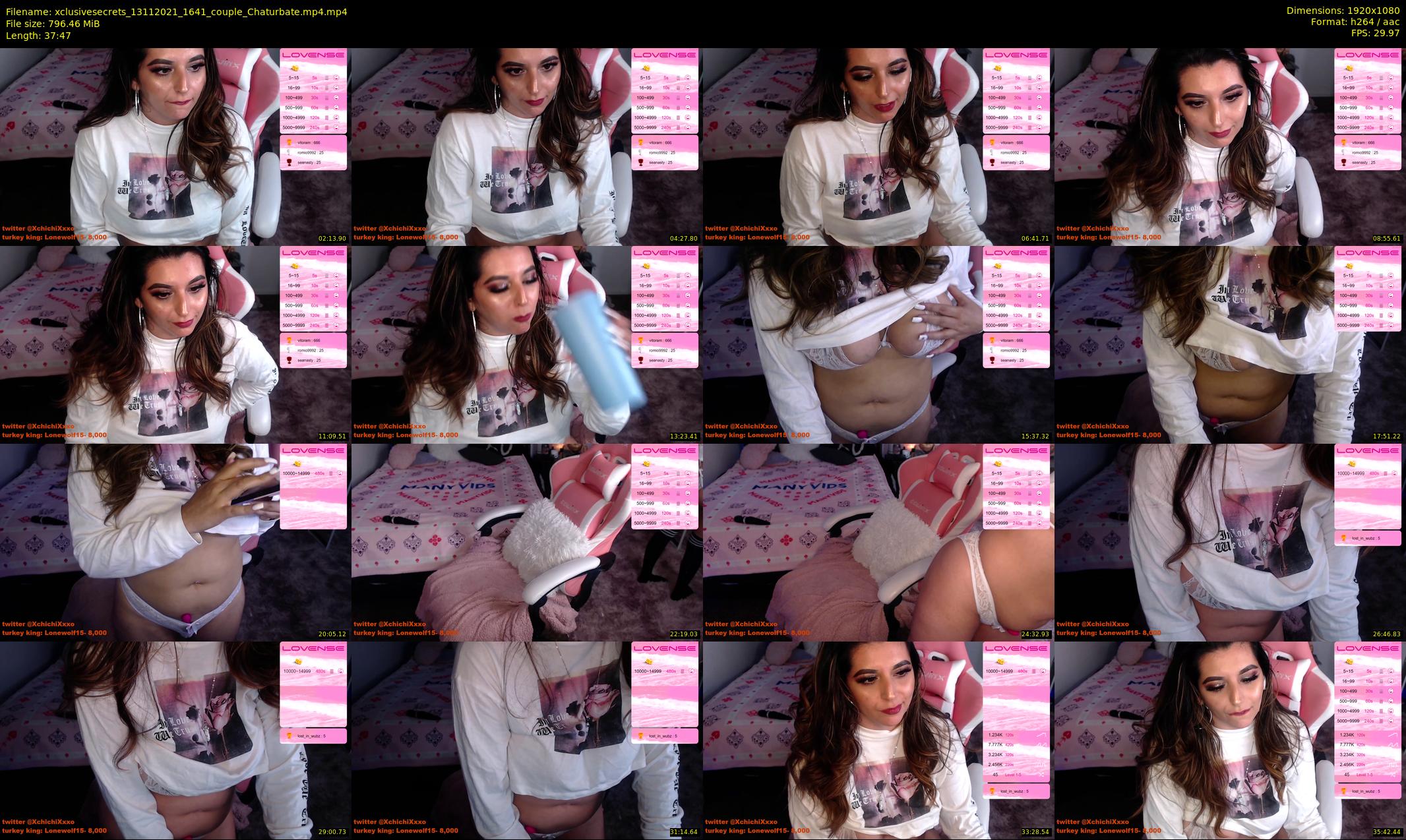 xclusivesecrets — 38 minute Chaturbate female cam show recording, 1080p, Nov 13, 2021