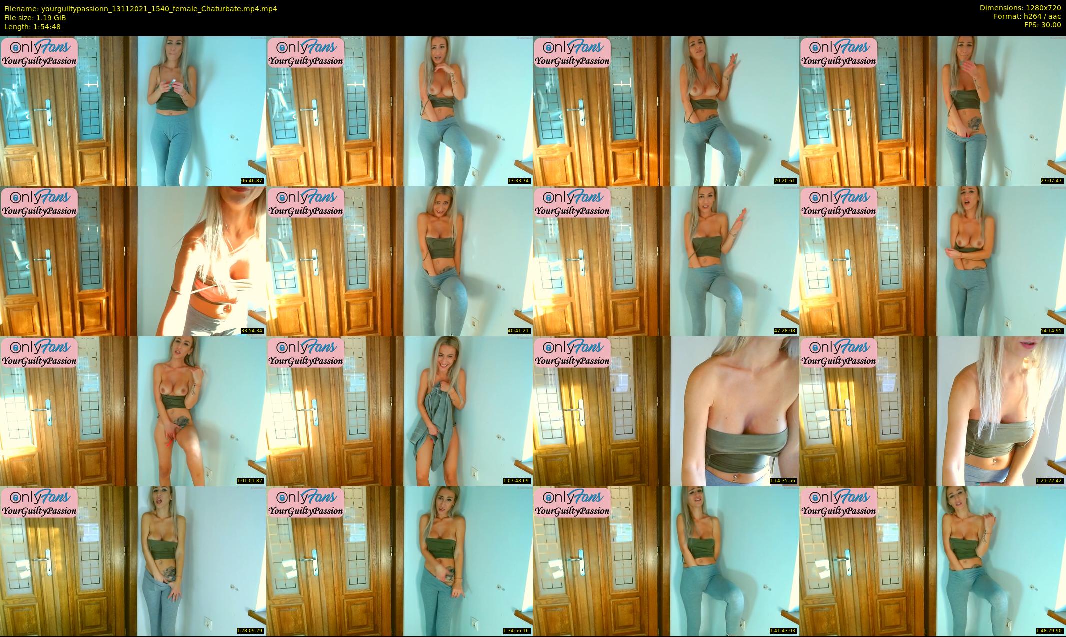 yourguiltypassionn — 115 minute Chaturbate female cam show recording, 720p, Nov 13, 2021