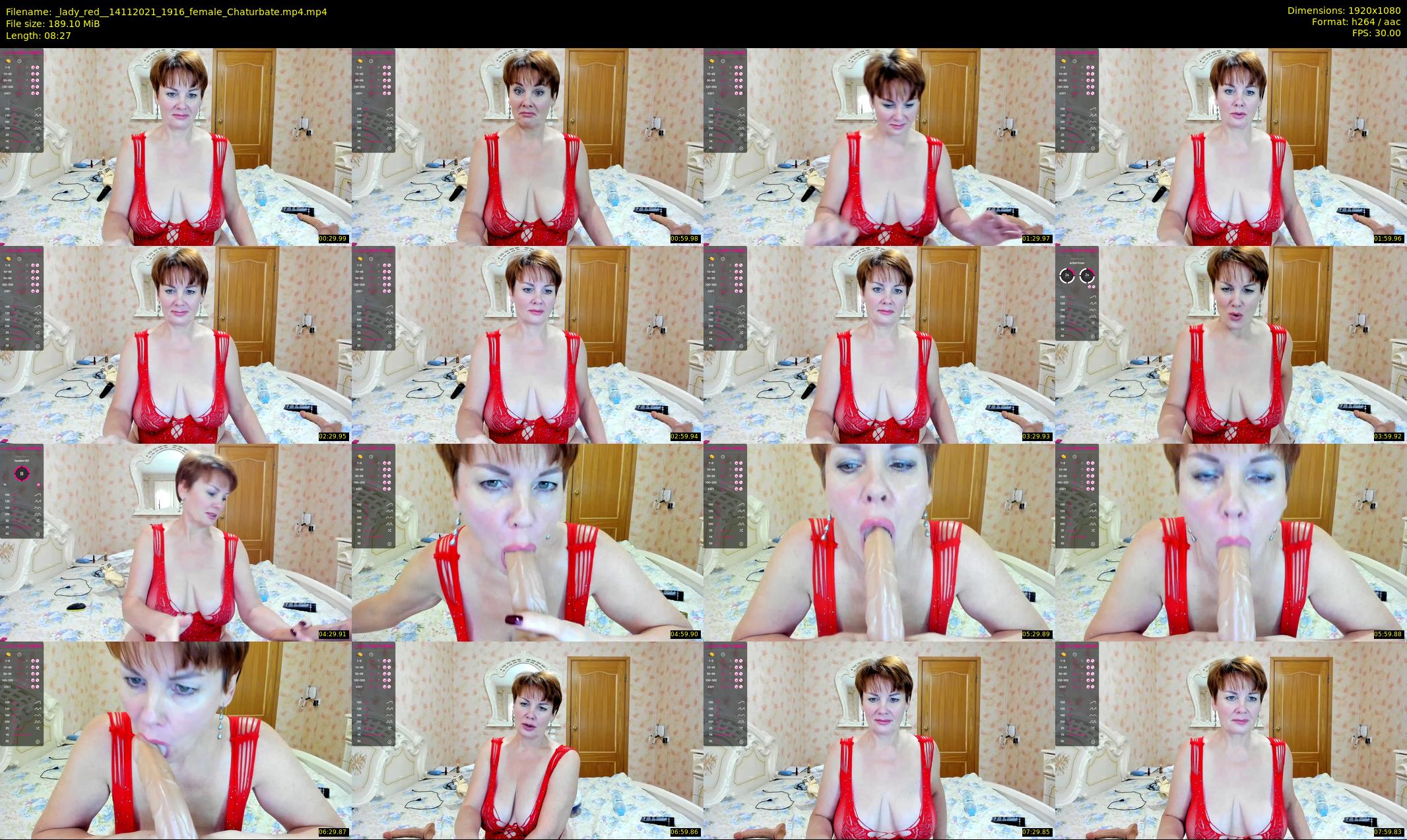 _lady_red_ — 9 minute Chaturbate female cam show recording, 1080p, Nov 14, 2021
