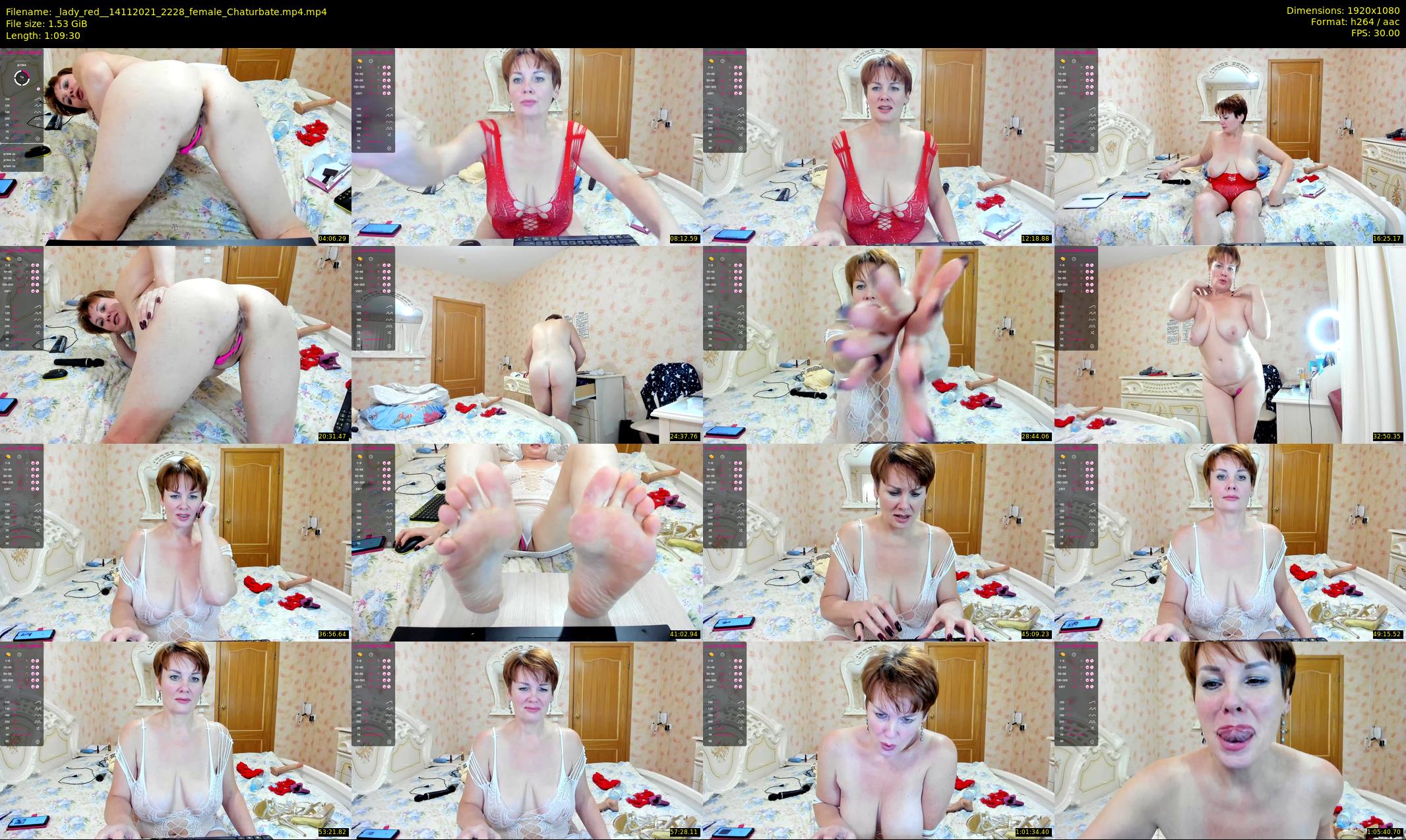 _lady_red_ — 70 minute Chaturbate female cam show recording, 1080p, Nov 14, 2021