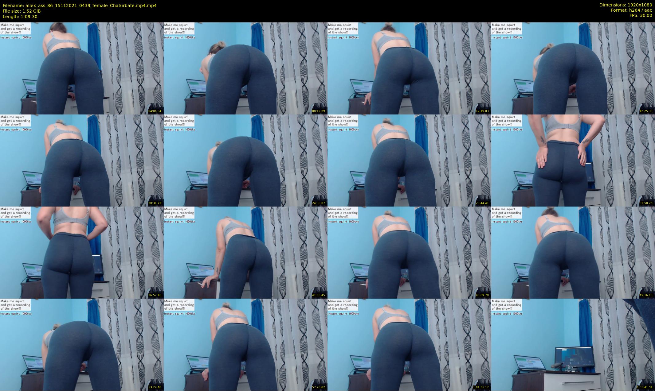allex_ass_86 — 70 minute Chaturbate female cam show recording, 1080p, Nov 15, 2021