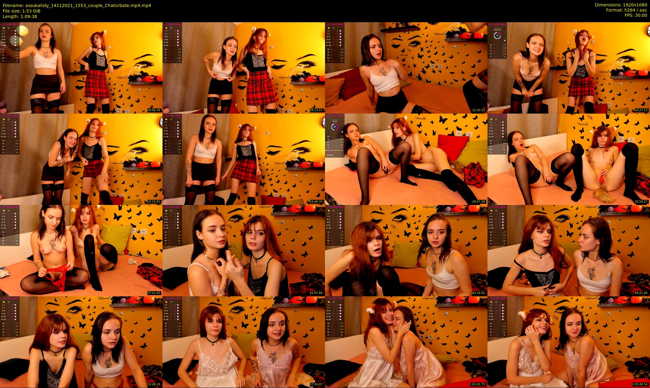 assukalisty — 70 minute Chaturbate couple cam show recording, 1080p, Nov 14, 2021