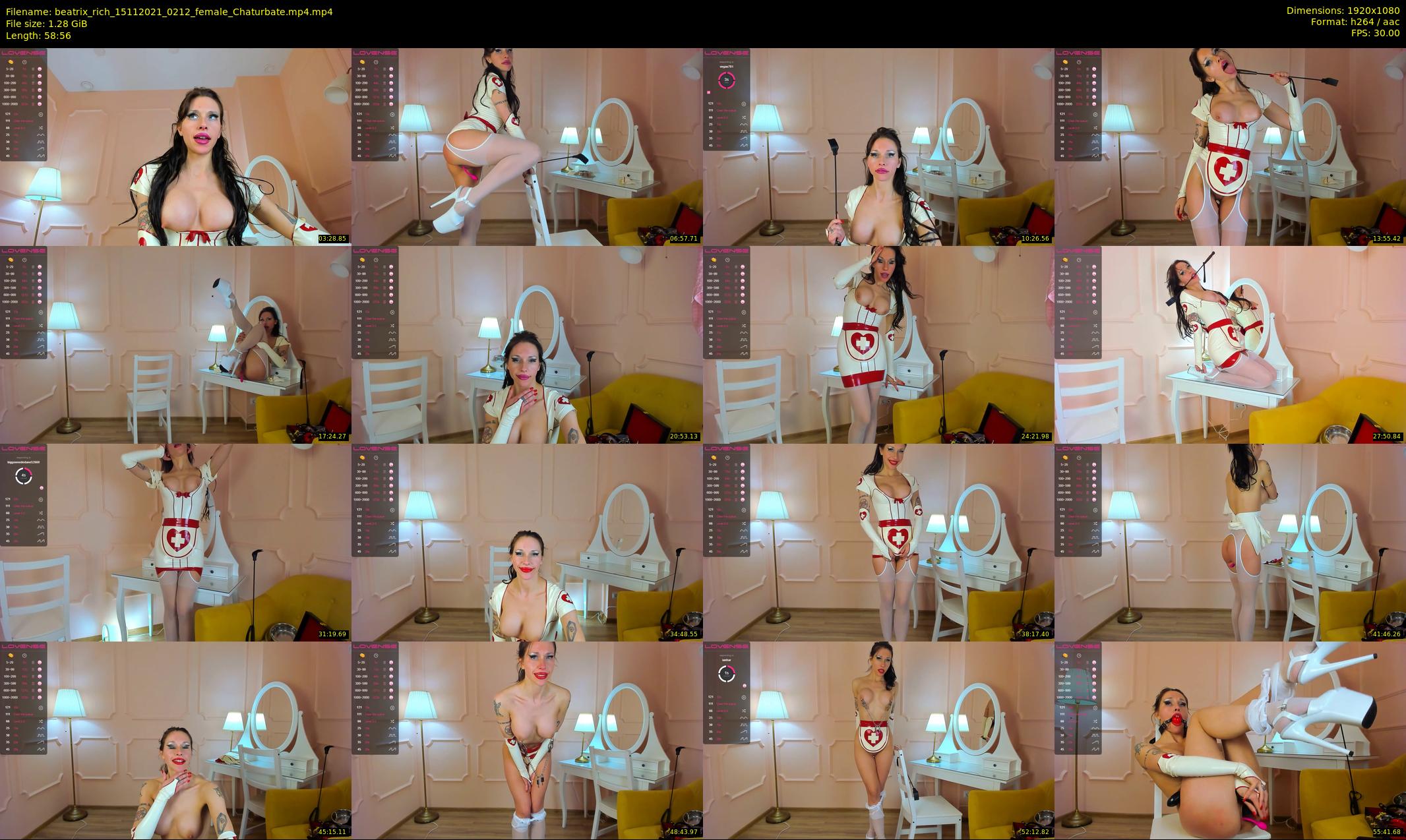 beatrix_rich — 59 minute Chaturbate female cam show recording, 1080p, Nov 15, 2021